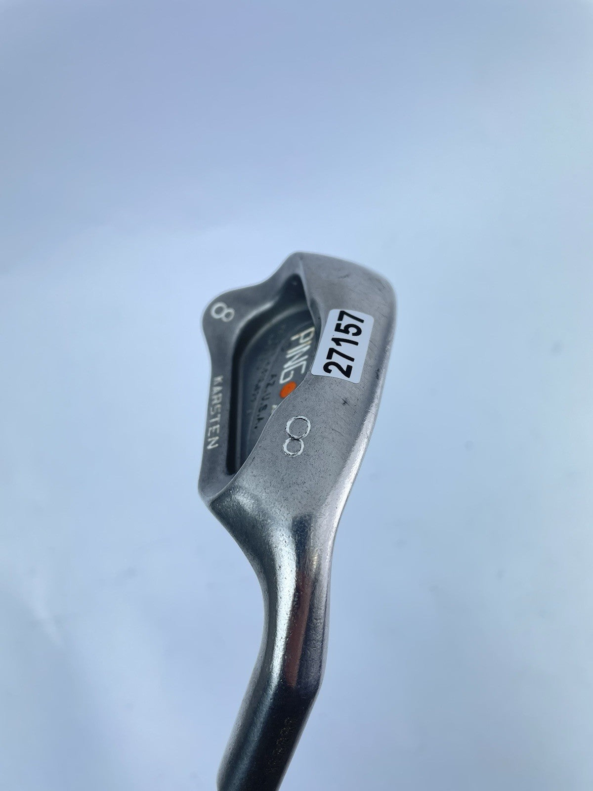 Ping Zing 8 Iron Orange Dot Stiff Flex Graphite /Right /New Midsize Grip /2715715