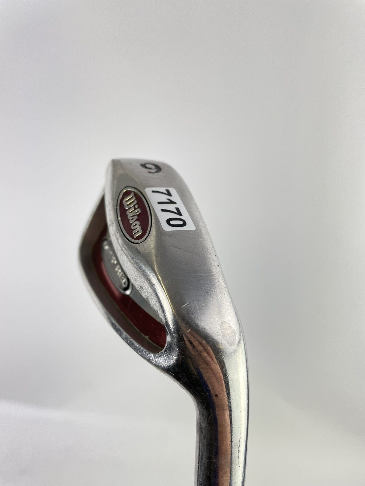 Wilson Golf 6 Iron Deep Red Regular Steel /Right /New Grip /717020