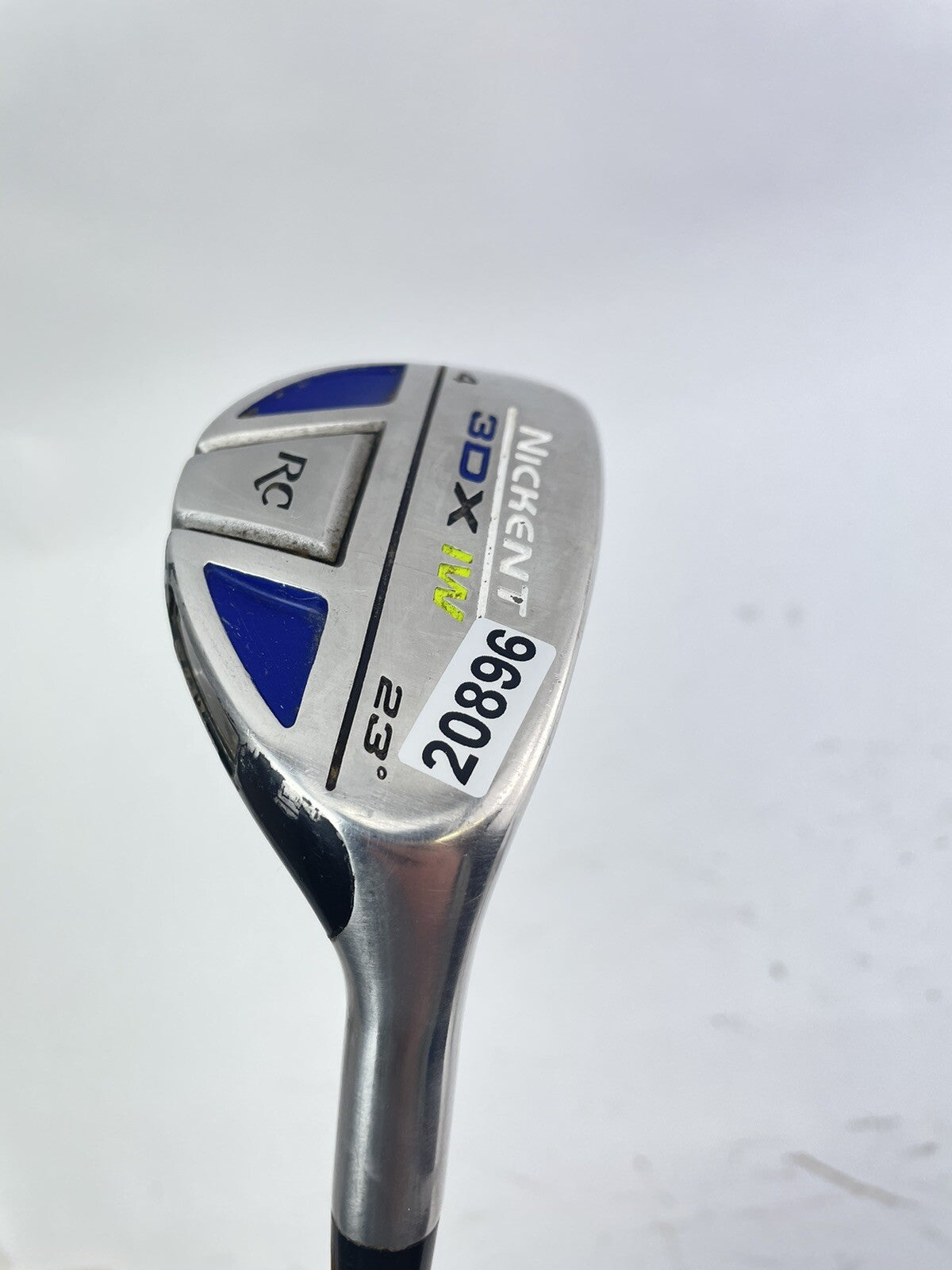 Nickent Golf 4 Hybrid 23* 3DX IW Regular Graphite /Right /New Grip /2089623