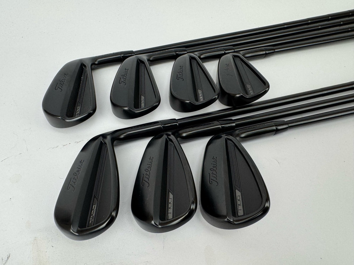 Titleist T100 Irons Limited Edition 4-PW AMT Tour White S300 Stiff Flex/380730