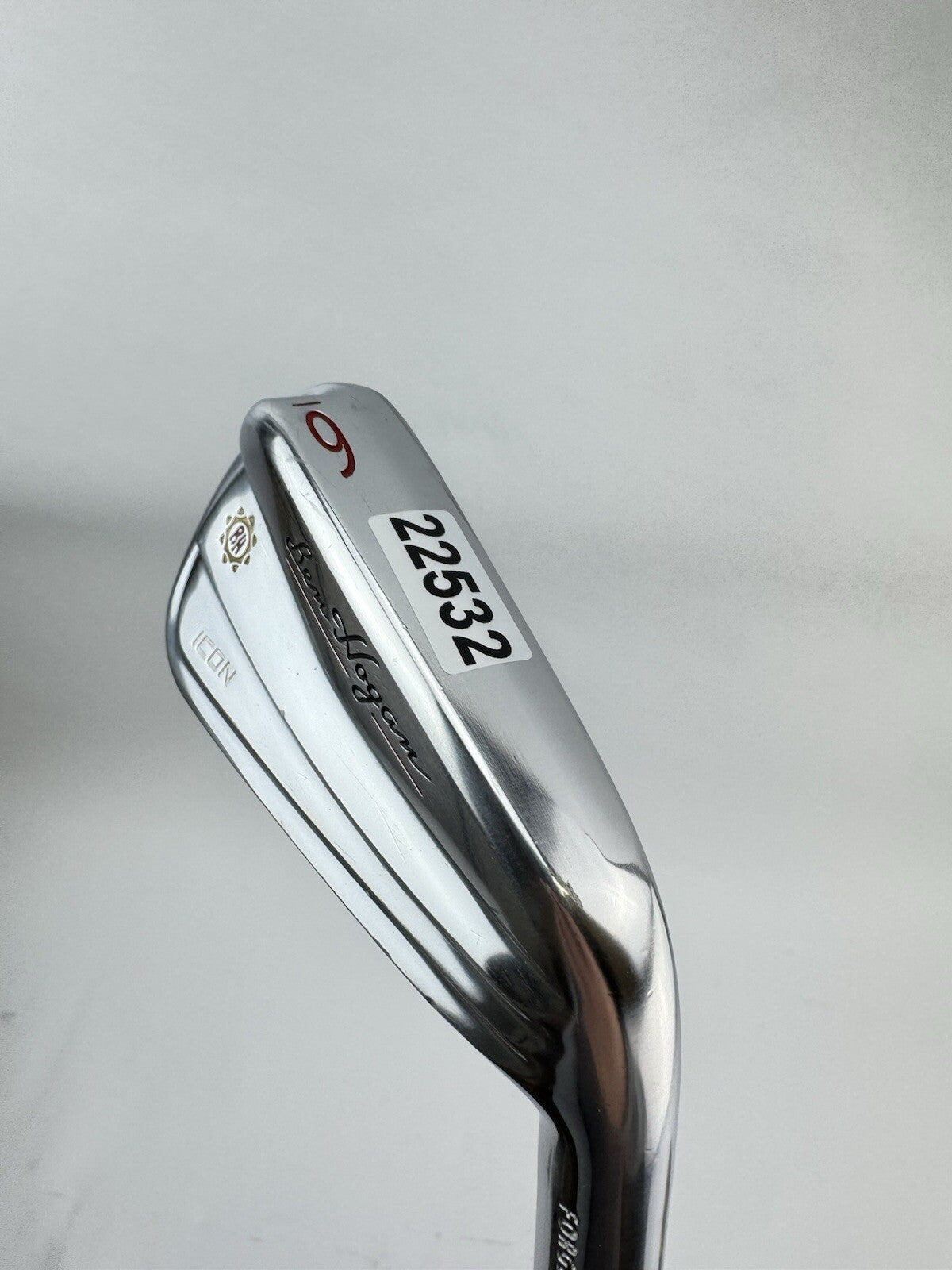 Ben Hogan Icon 6 Iron Forged KBS Tour-V 120 X Flex Extra Stiff Steel /2253215
