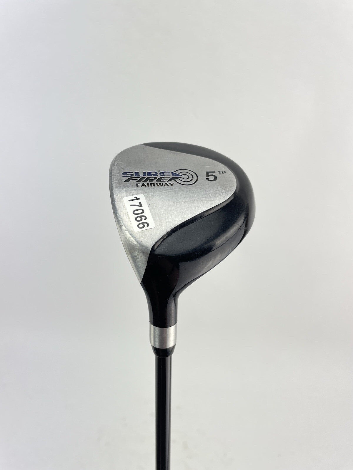 MD Golf 5 Wood Surefire 21* Firm Flex Graphite /Left Handed /New Grip /1706621