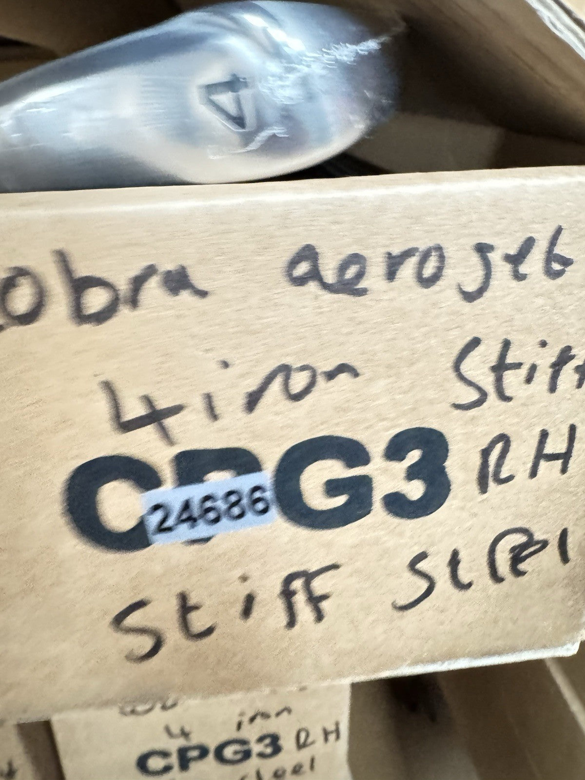 Cobra Aerojet 4 Iron Driving Iron 18.5* KBS Tour Lite Stiff Steel /New /2468617