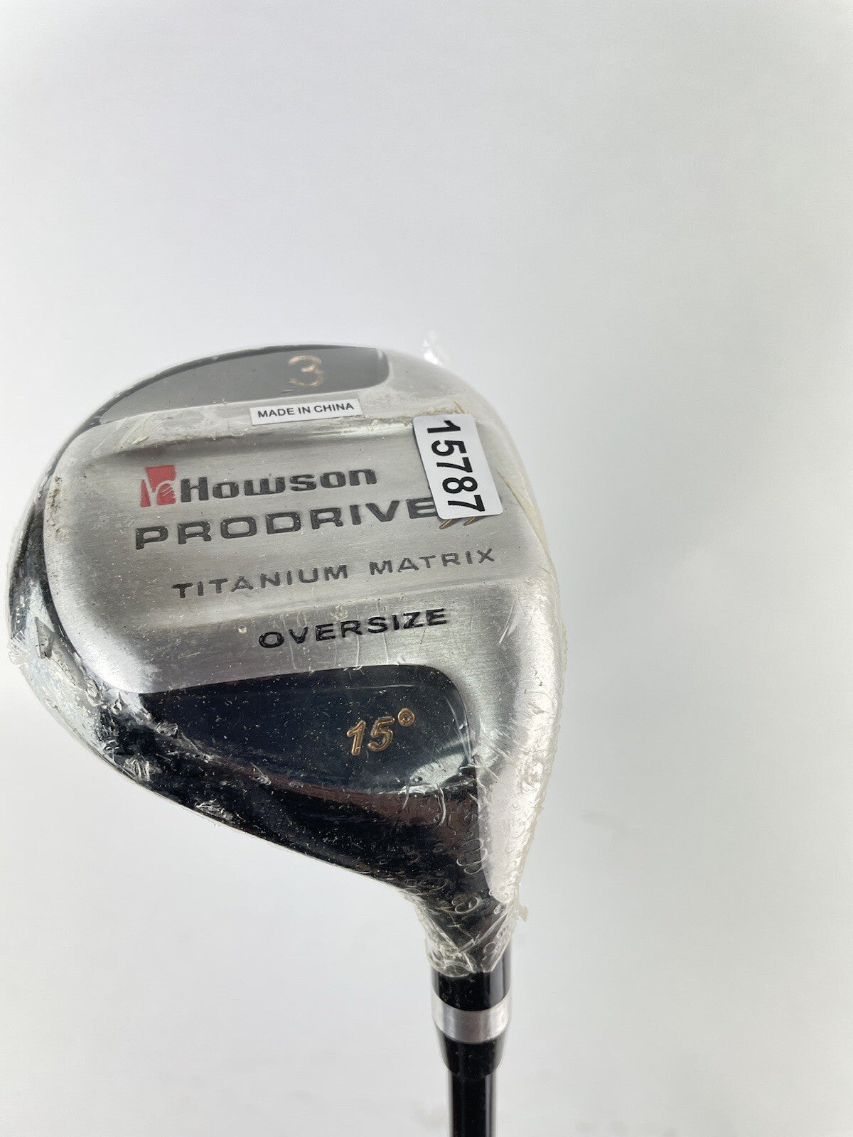 Howson Golf Men's 3 Wood 15* Regular Flex Graphite /Right Handed /New /1578718