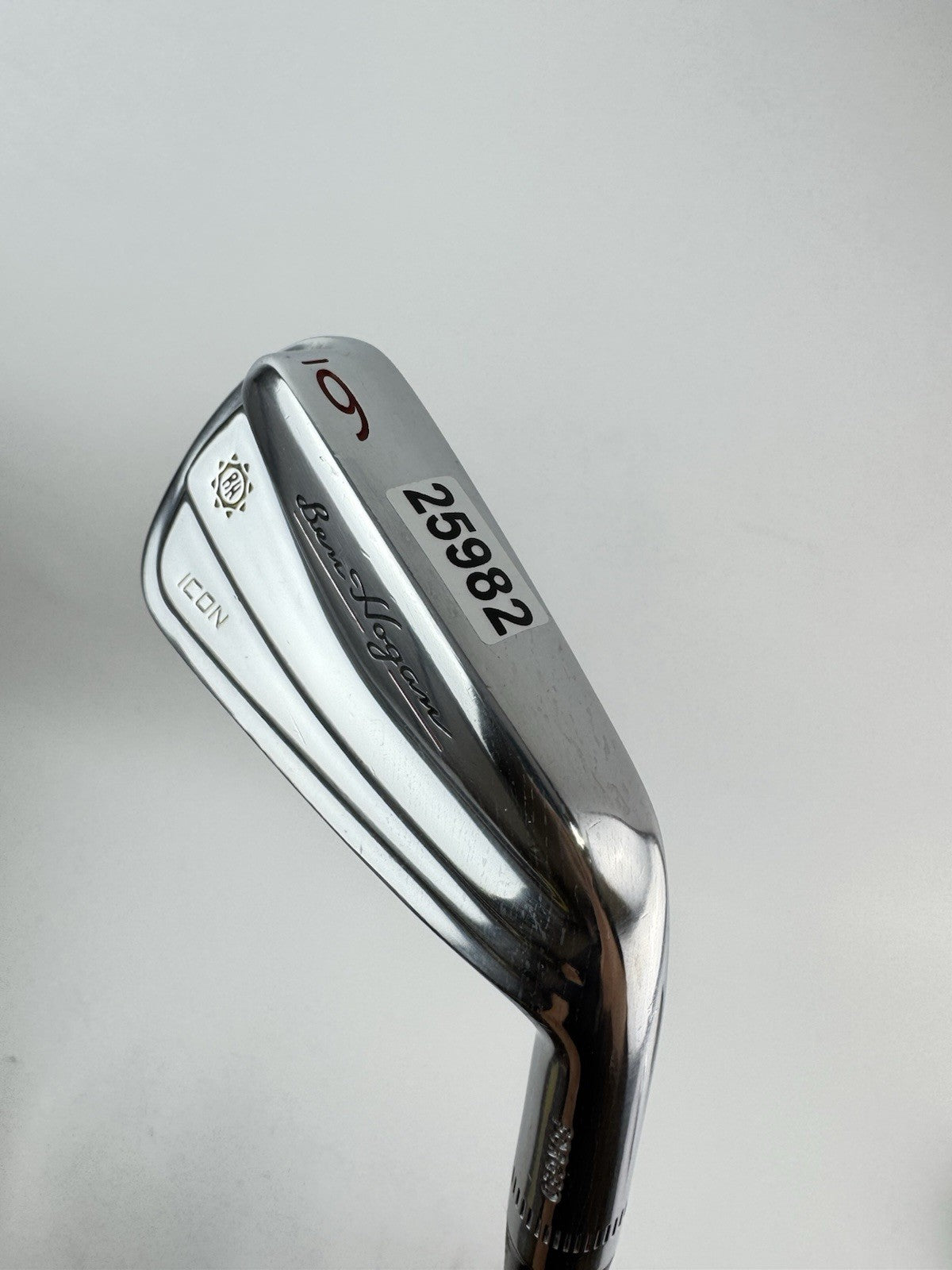 Ben Hogan Icon 6 Iron Forged S300 Stiff Flex Steel /Right Handed /2598217