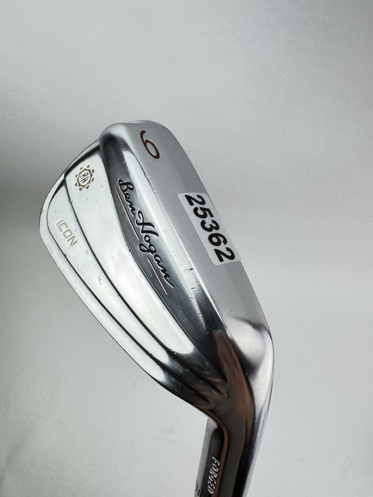 Ben Hogan Icon 9 Iron Forged KBS Tour 90 Stiff Flex Steel /Right Handed /2536218