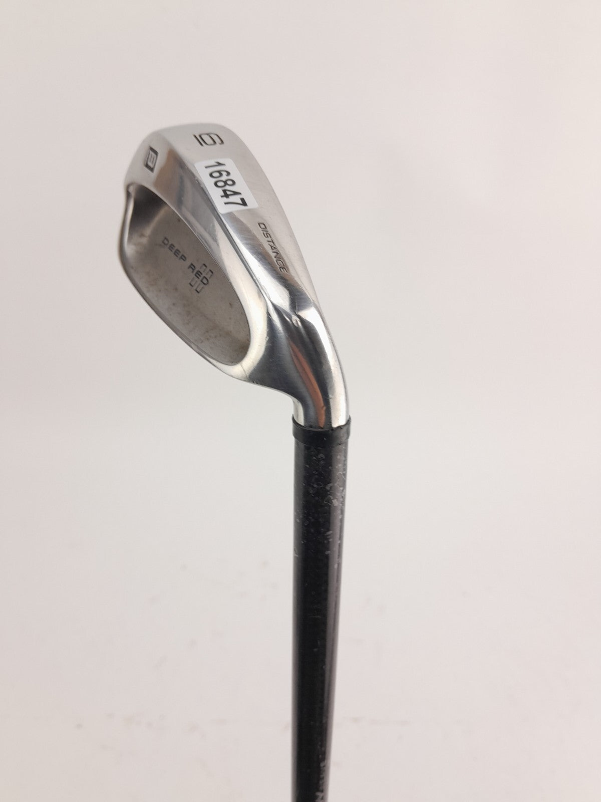Wilson Distance 6 Iron Deep Red Regular Graphite /Right Hand /New Grip /1684722