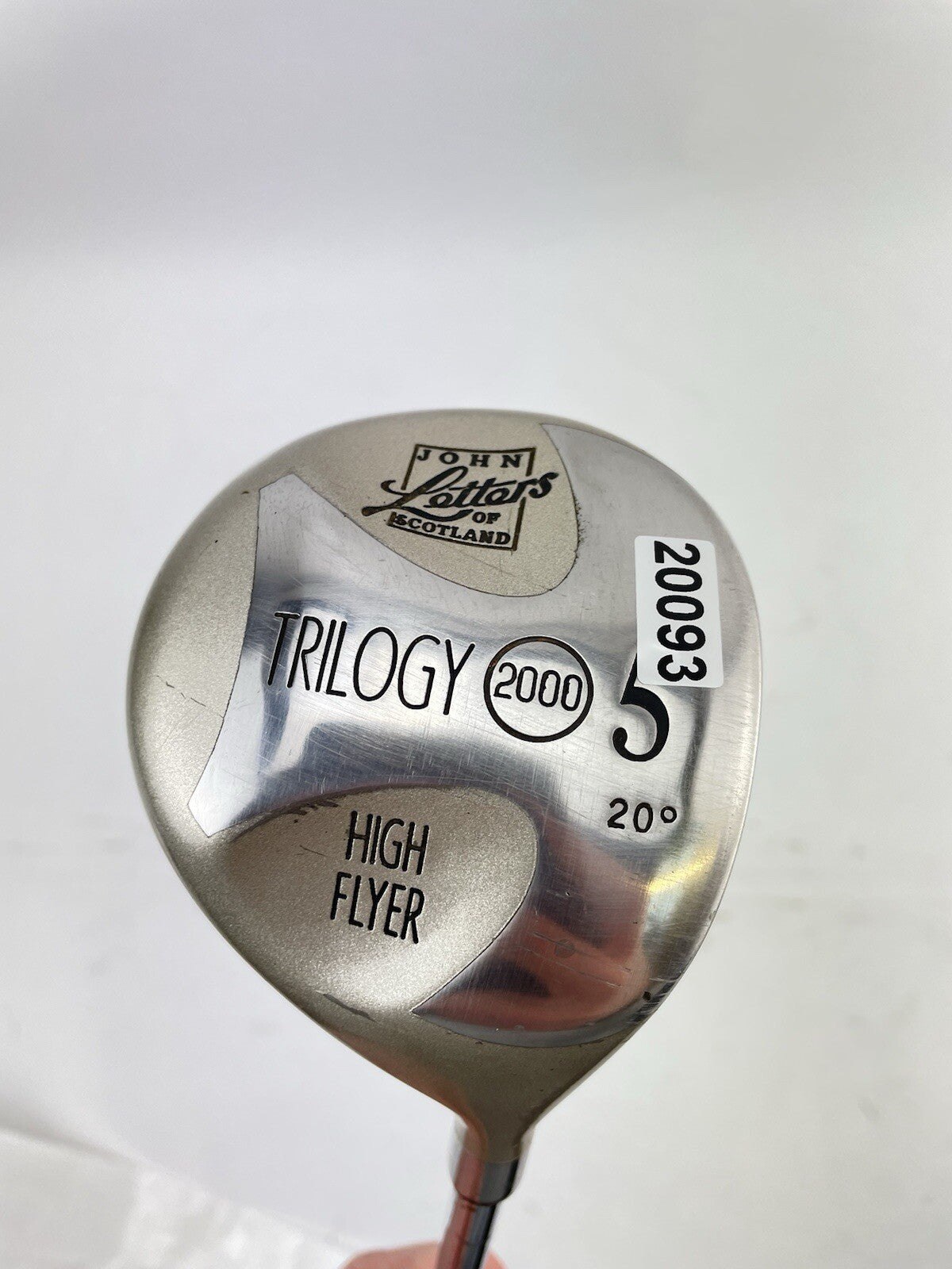 John Letters 5 Wood 20* Trilogy Regular Steel /Right Handed /New Grip /2009322