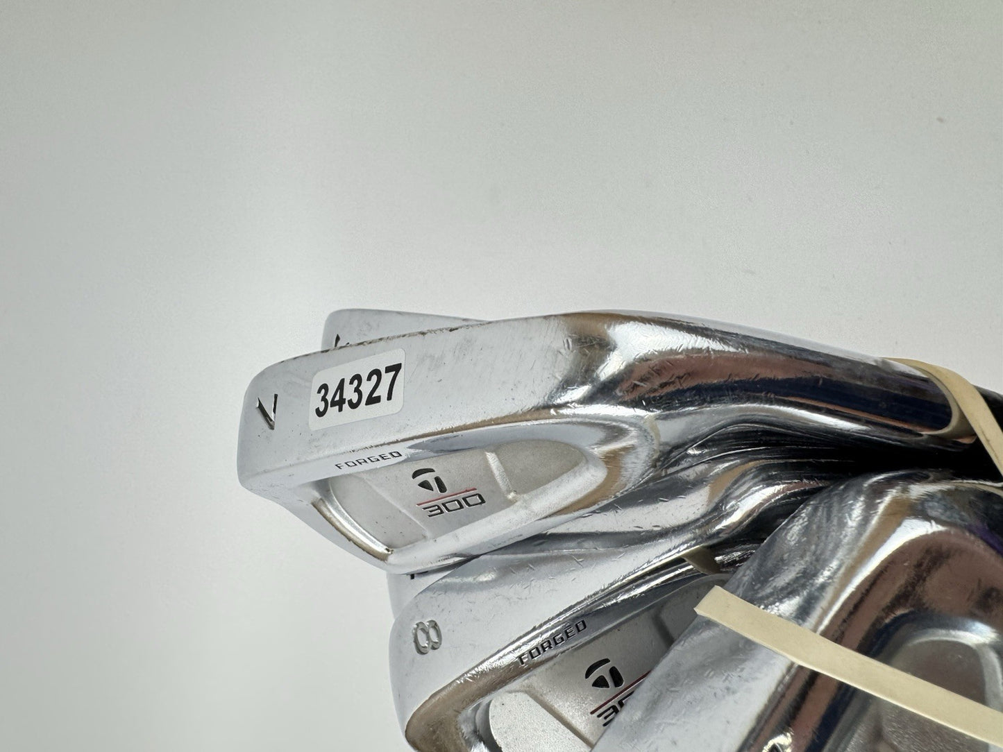 Taylormade 300 Forged Irons 3-PW Rifle 6.5 X Flex Steel +1/2” /New Grips /3432719