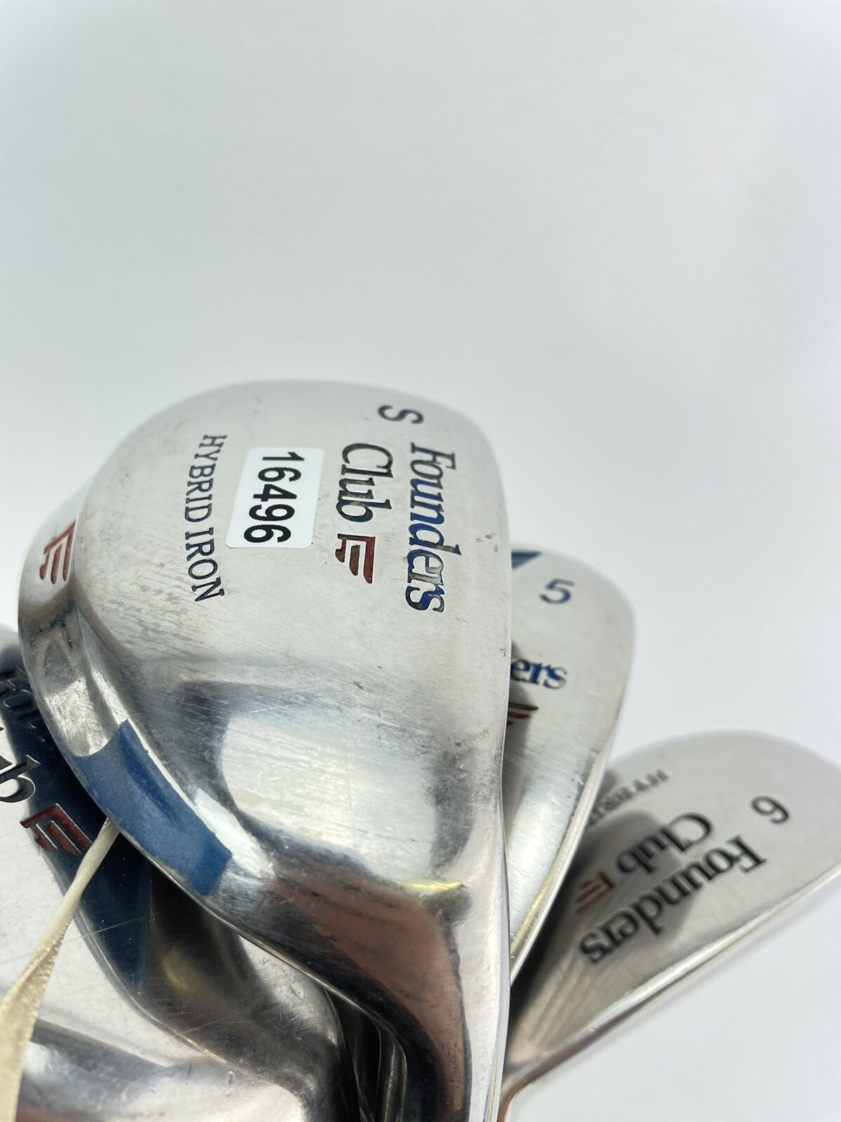 Founders Clubs Ladies Hybrid Irons 5-SW Ladies Flex Graphite /New Grips /1649616