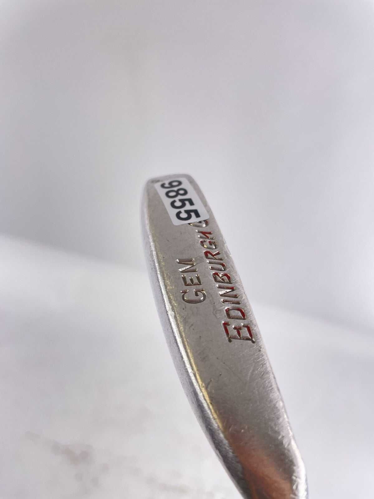 Edinburgh Gem Blade Putter 35.5” Heel Shafted Napa Steel /Right /New Grip /985519