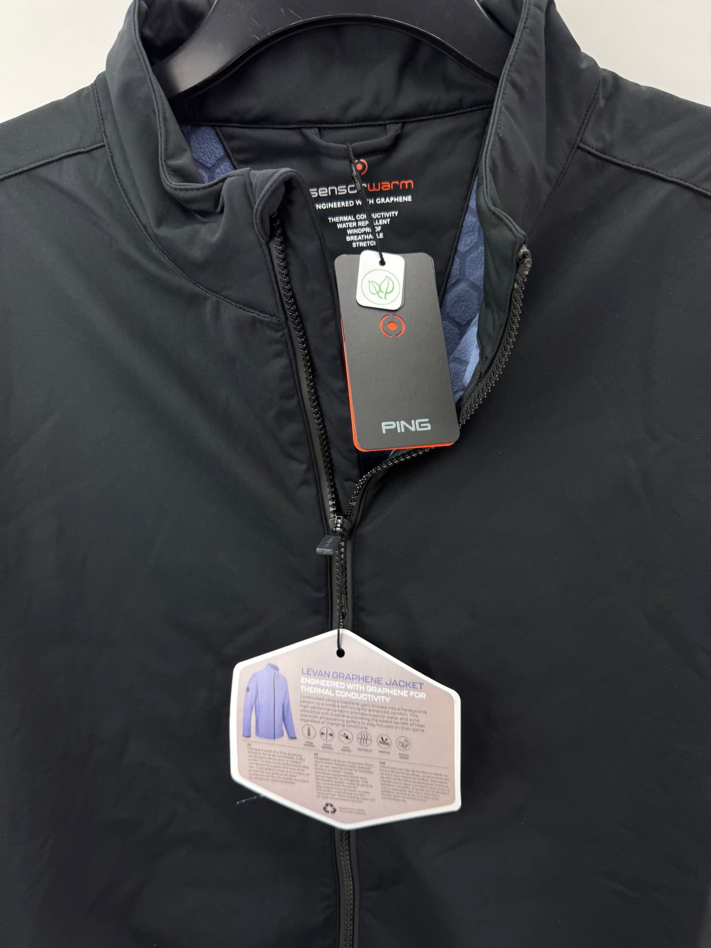 Ping Levan Graphene Jacket Sensorwarm Water Resistant UK XXXL /New /25146
