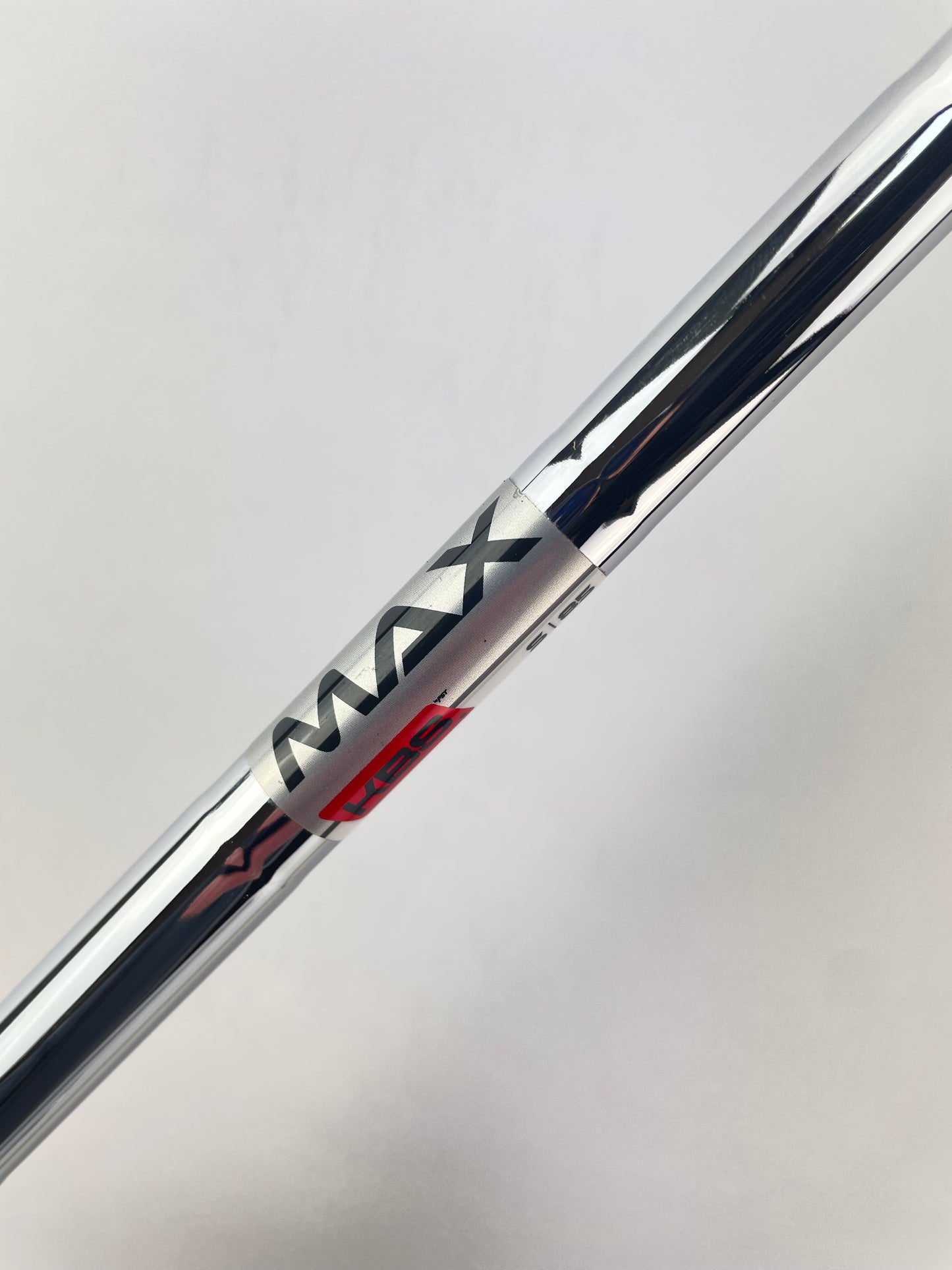 KBS Max 85 Iron Shaft Stiff Flex Steel 35.25” /0.370 Parallel Tip /23294