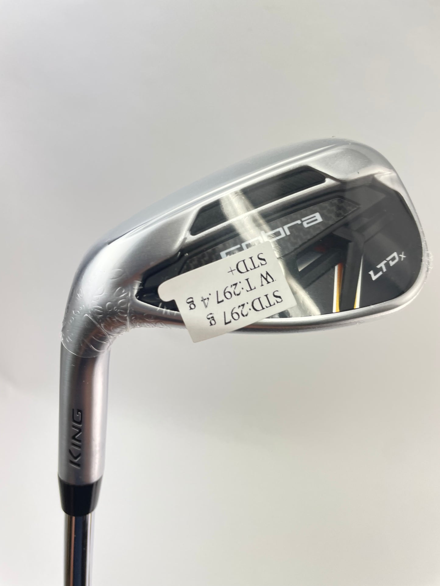 Cobra LTDX Sand Wedge Left Handed KBS Tour 90 Stiff Flex Steel /Brand New /24895