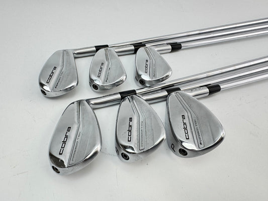 Cobra Forged Tec Irons 5-PW KBS $-Taper 110 Regular Steel /New Grips /26997