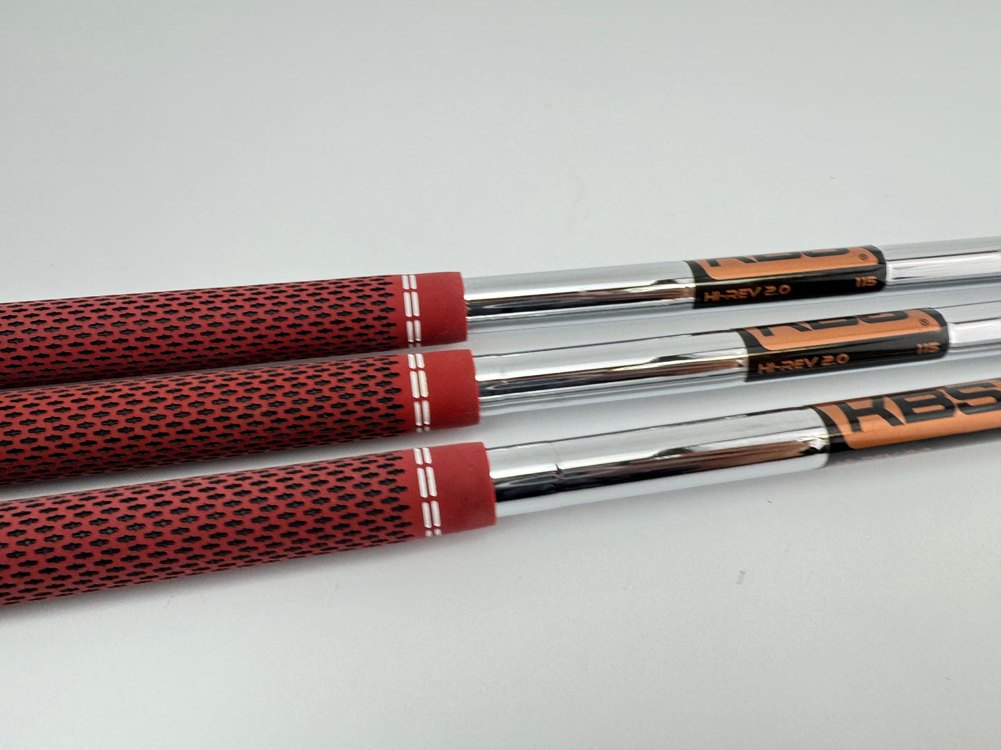 KBS Hi-Rev 2.0 Wedge Shaft Set (3) 115 Wedge Flex Steel 0.355 Tapered /27625