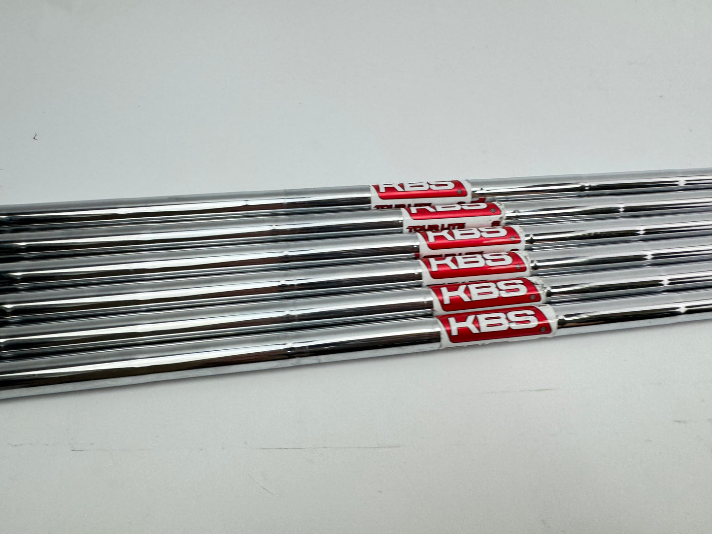 KBS Tour Lite Iron Shaft Set (6) 5-PW Regular Steel /0.355 Tapered /25033