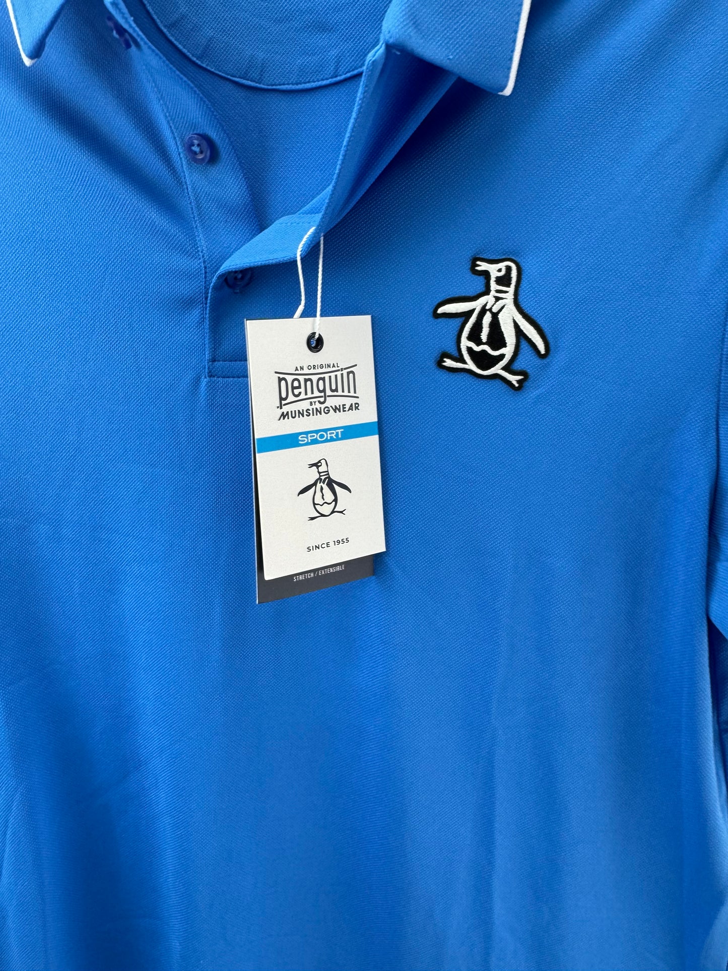 Original Penguin Golf Polo Heritage Nebulas Men’s UK Medium /24641