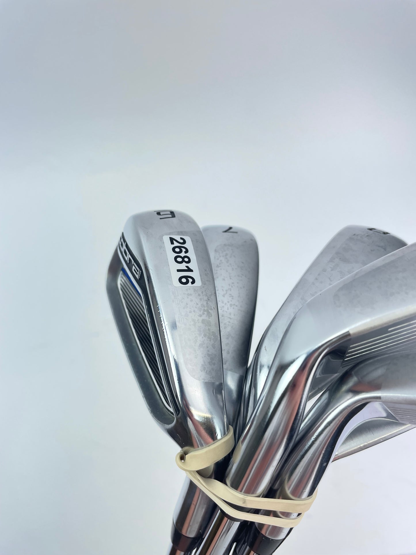 King Cobra F7 One Length Irons 5-PW+GW Regular Flex Steel /Right /Lamkin /26816