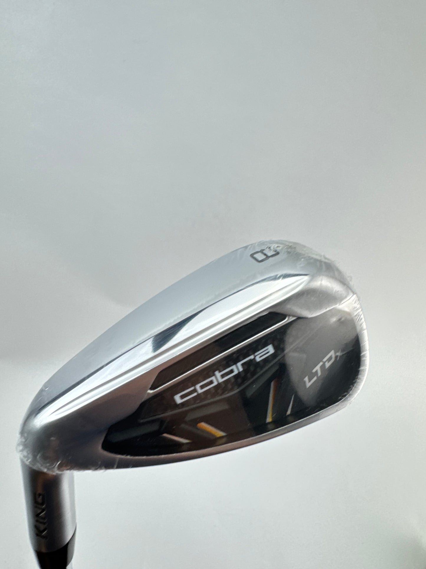 Cobra LTDX 8 Iron Left Handed KBS Tour 90 Regular Flex Steel /Brand New /24890