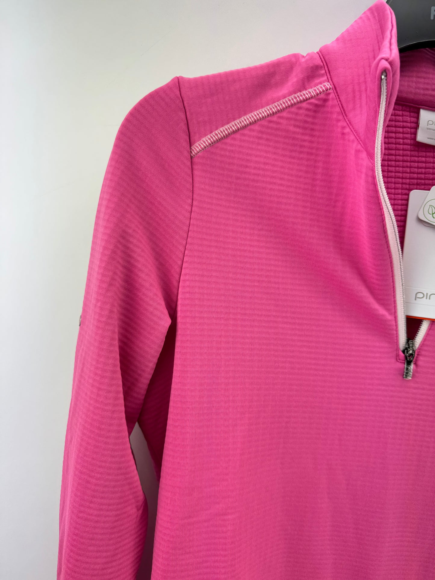 Ping Golf Women’s Pullover Midlayer Sonya 1/2 Zip UK 12 /Pink /New /22190