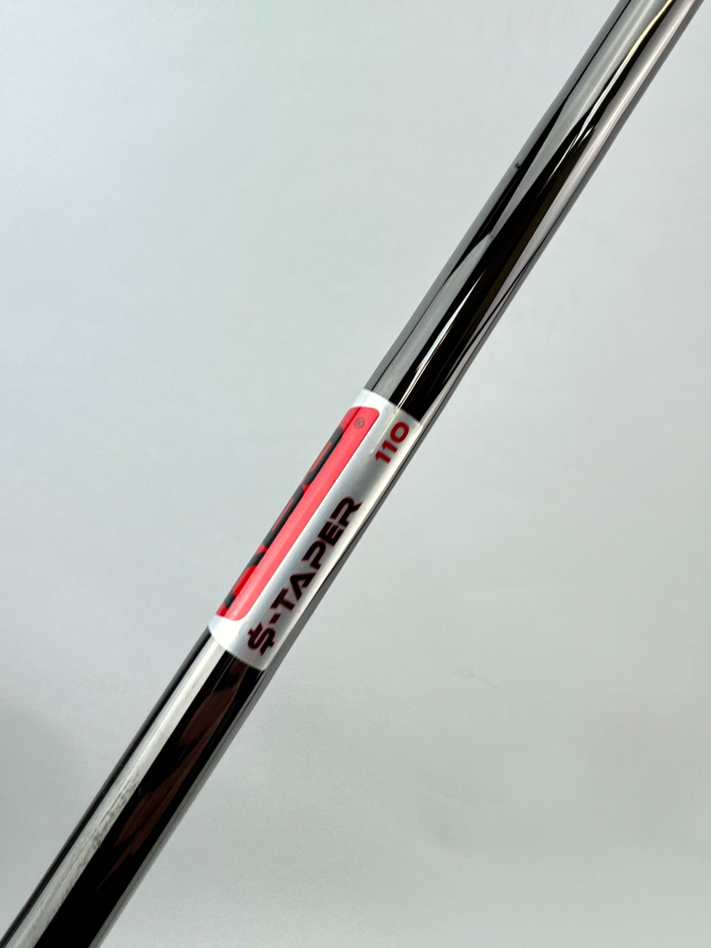 KBS $-Taper 110 Blackout Iron Shaft Regular Flex Steel 35.75” /0.355 Taper/23770