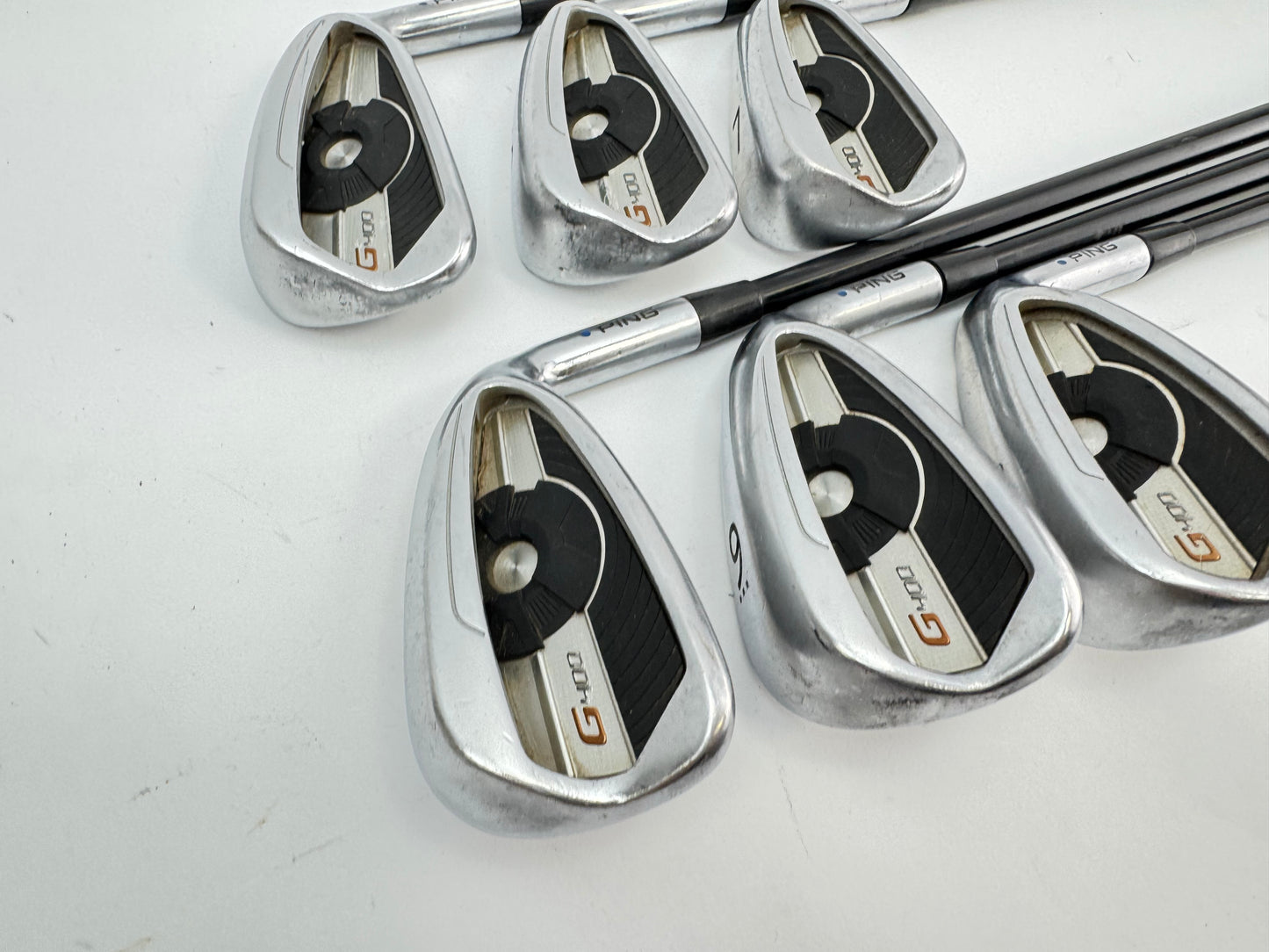 Ping G400 Irons 5-PW Blue Dot Alta CB Regular Graphite +1/2” /New Grips /26909