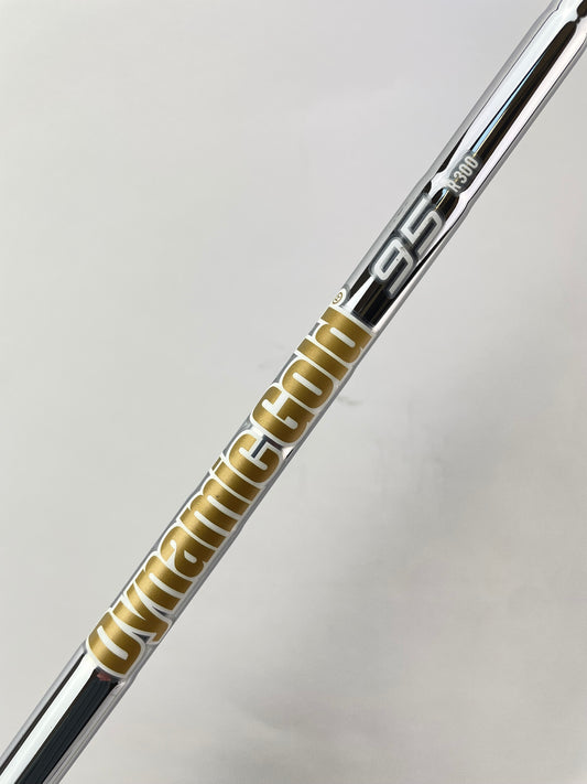 Dynamic Gold 95 Iron Shaft R300 Regular Flex Steel 35.5” /0.355 Tapered /23493