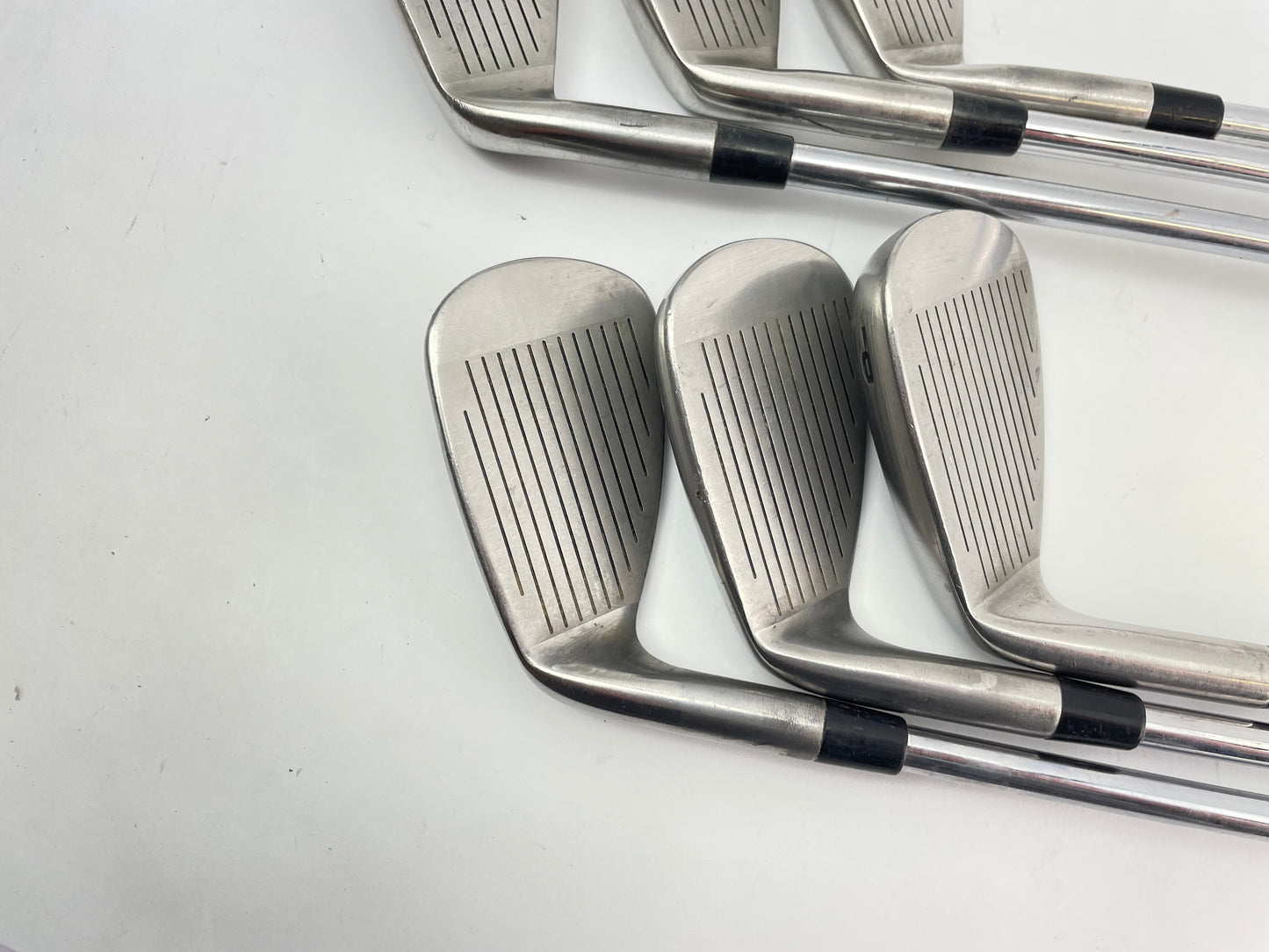 Tom Wishon Irons 5-PW 989 CLA Stiff Flex Steel /Right /New Grips /+1 1/2” /27491