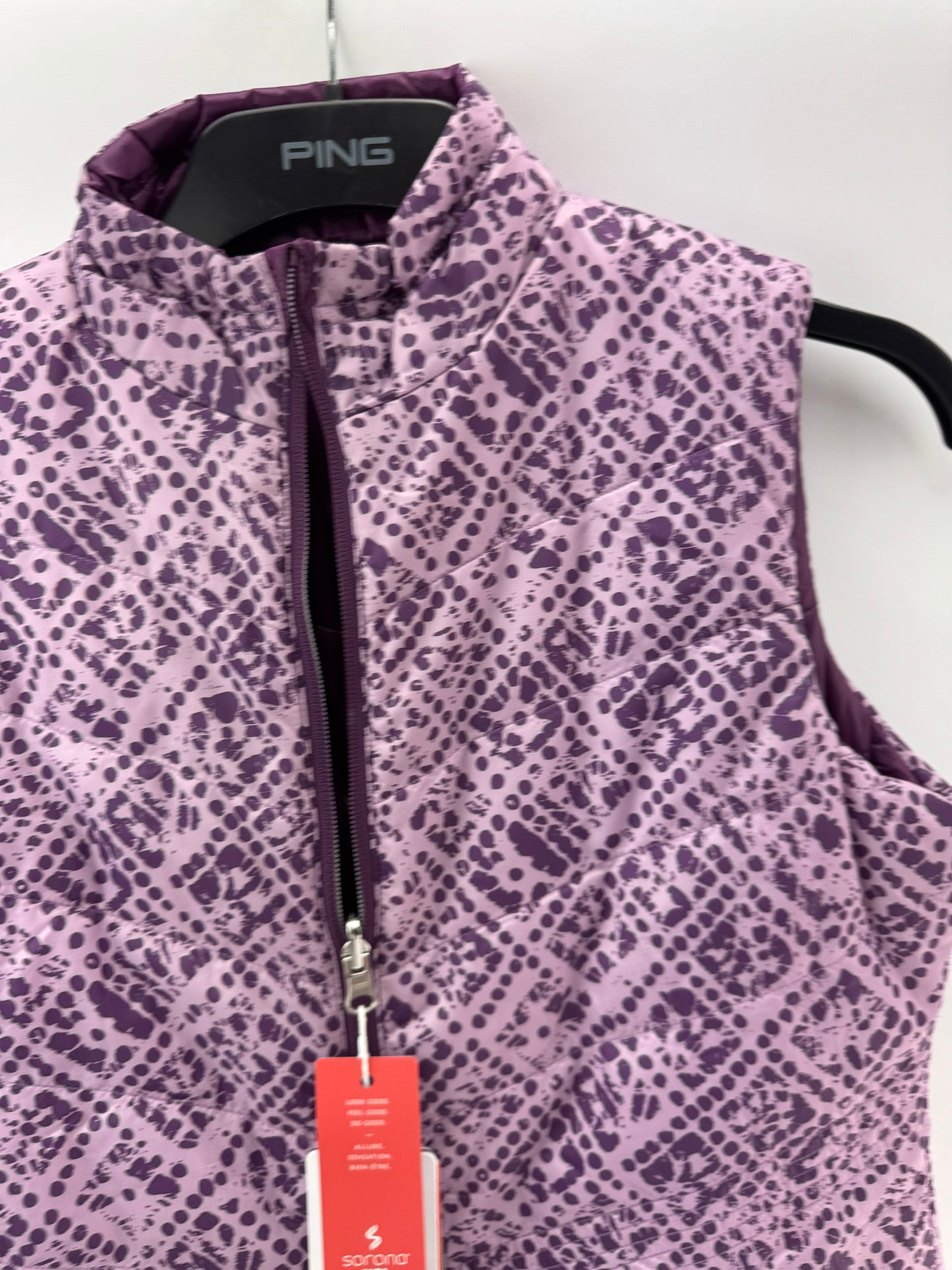 Ping Ladies Lola Gilet Vest Sensorwarm Reversible Full Zip /UK 8 /New /25271