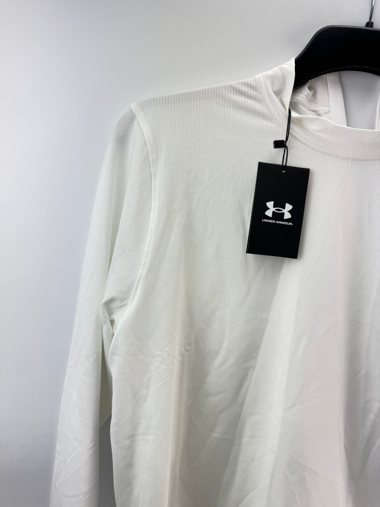 Under Armour Women’s Mock Drive Long Sleeve UK XL /White /New /24240