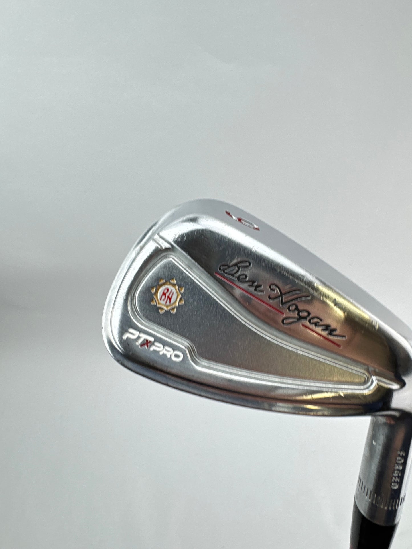 Ben Hogan PTx Pro 9 Iron Forged KBS Tour-V 110 Stiff Flex Steel /Right /23218