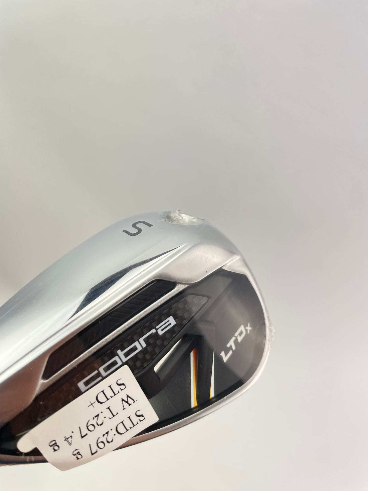 Cobra LTDX Sand Wedge Left Handed KBS Tour 90 Stiff Flex Steel /Brand New /24895