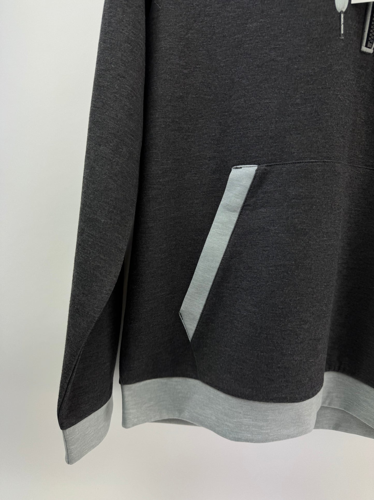 Original Penguin Golf Colour Block Hoodie UK Large /Grey /New /24156