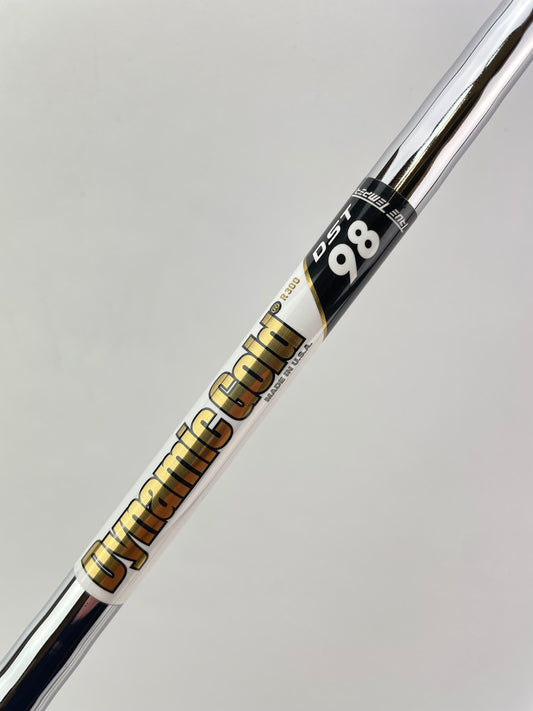 Dynamic Gold DST 98 Iron Shaft R300 Regular Flex Steel 36” /0.355 Tapered /23632