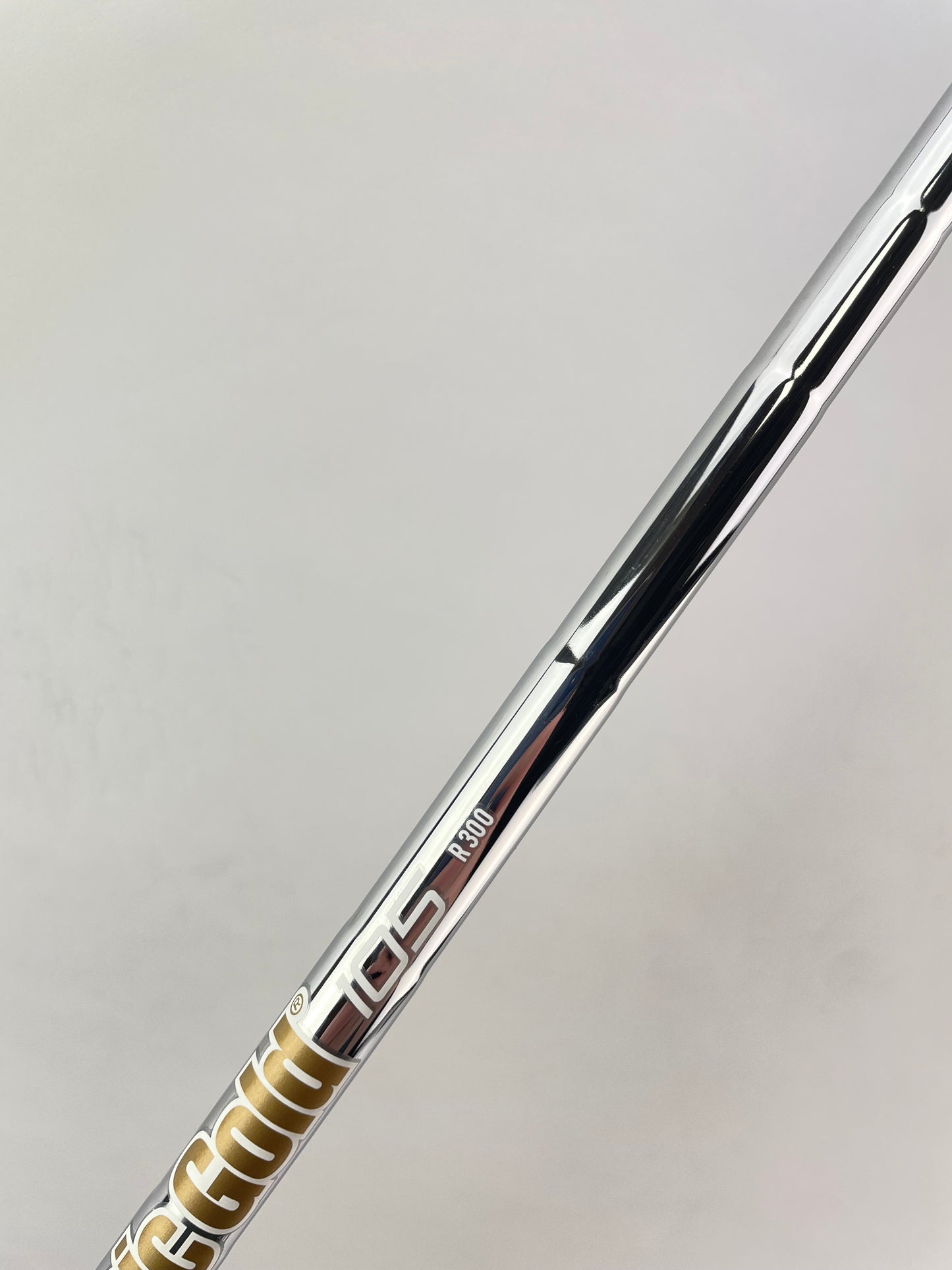 Dynamic Gold 105 Iron Shaft R300 Regular Flex Steel 36” /0.355 Tapered /24517