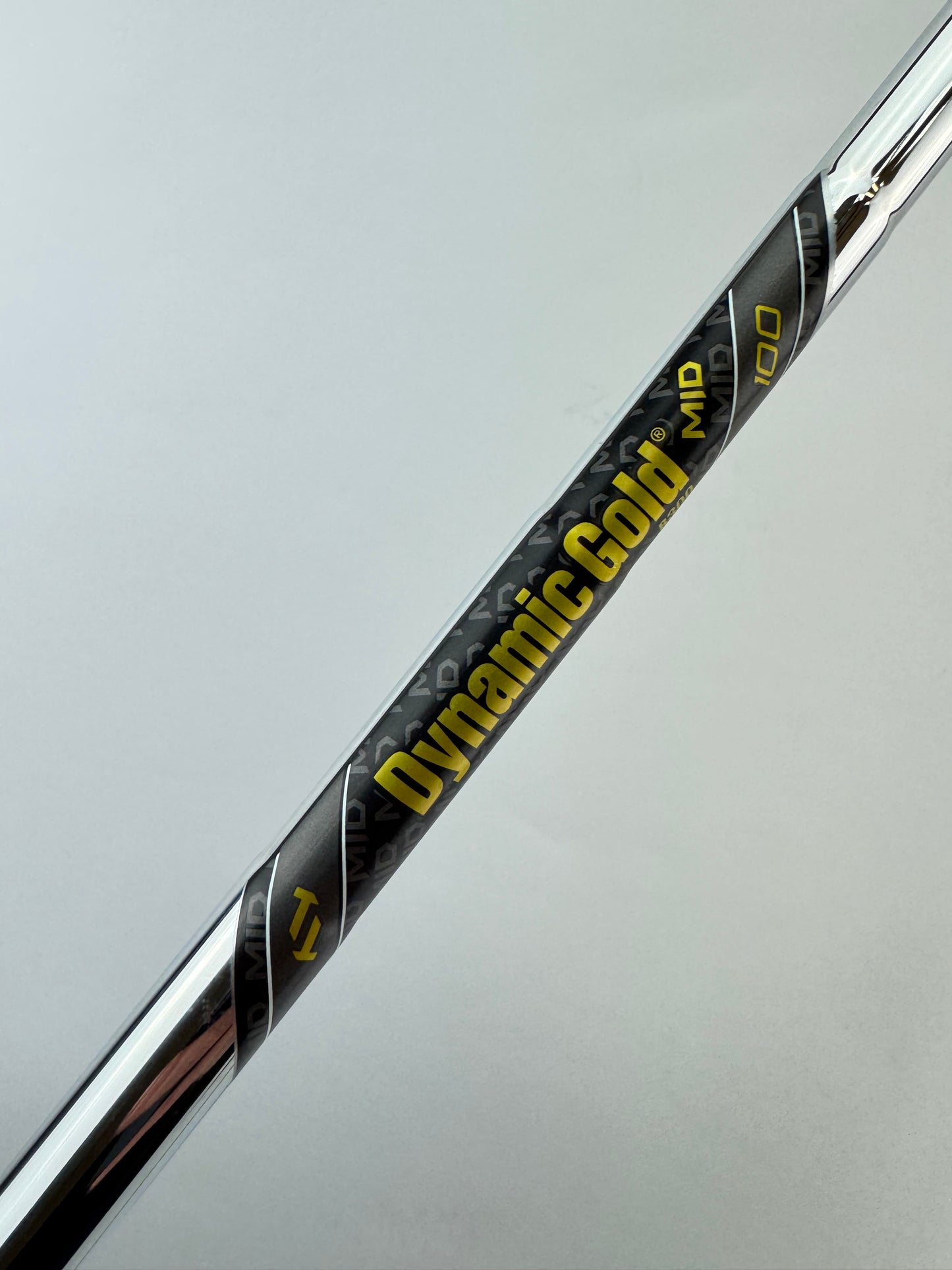 Dynamic Gold Mid 100 Iron Shaft R300 Regular Flex Steel 35.5” /0.355 /23388