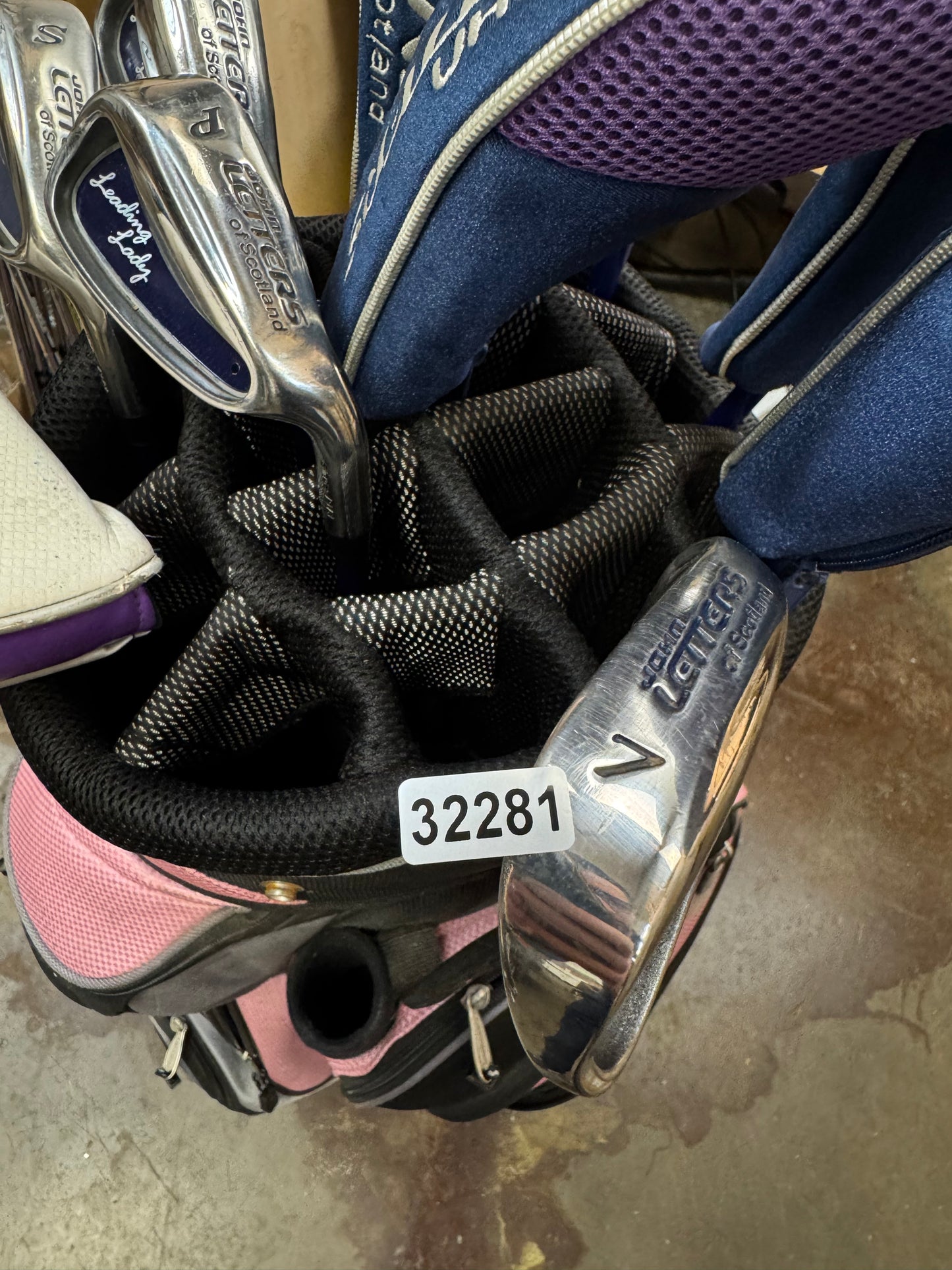 John Letters Ladies Package Set 11 Clubs Ladies Graphite /Right /Bag /32281