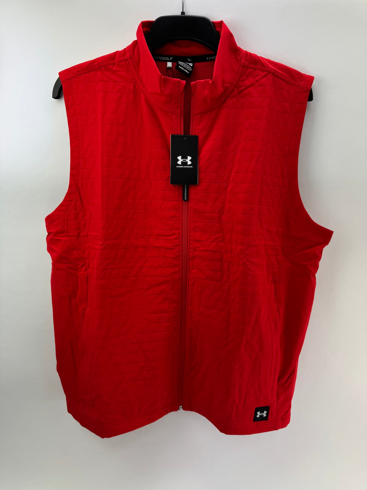 Under Armour Drive Pro Storm Gilet Lightweight Insulated UK XL /Red /24974