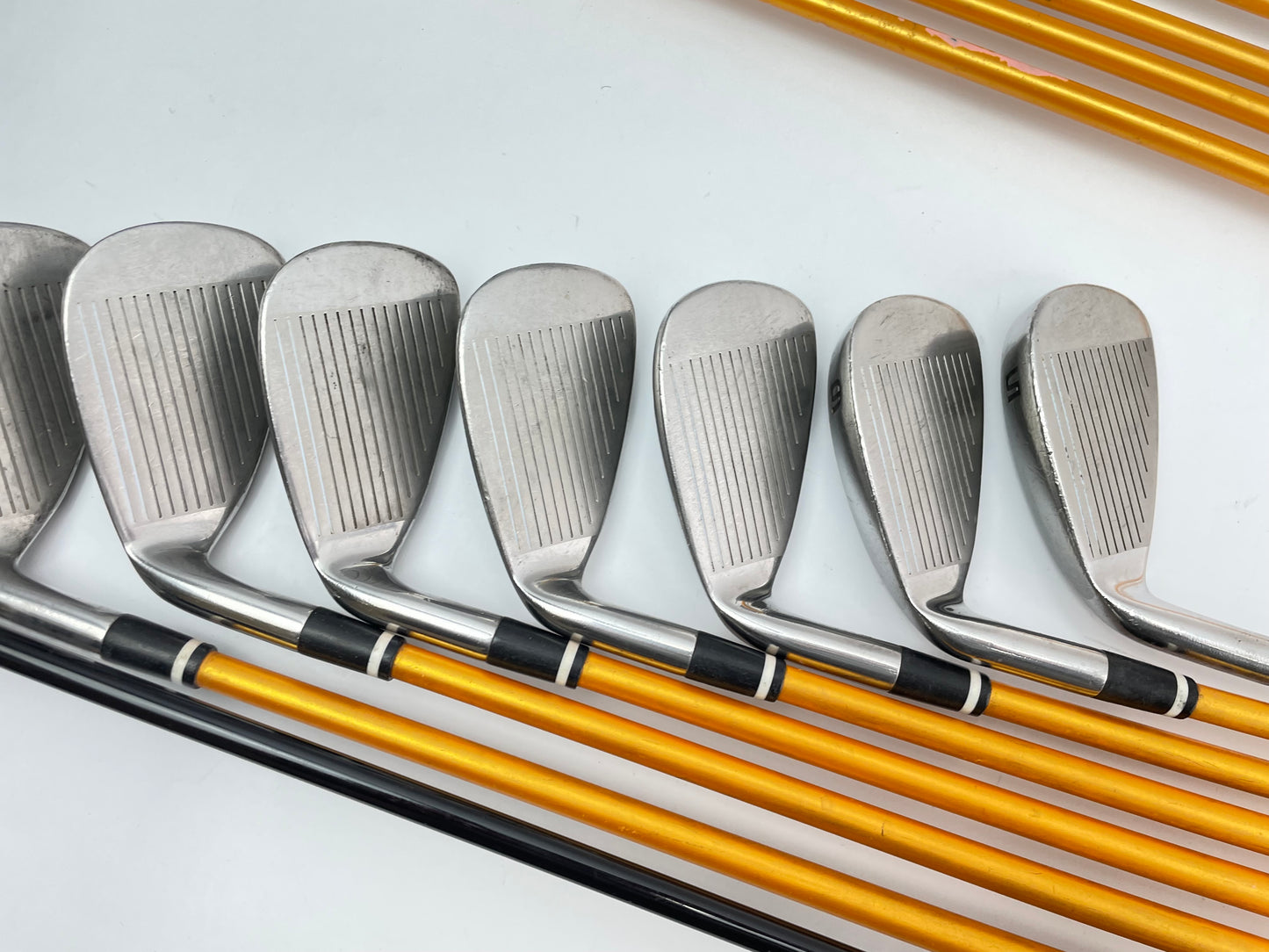 MD Golf Package Set 12 Clubs Regular Flex Graphite /Right /New Grips /Stand Bag
