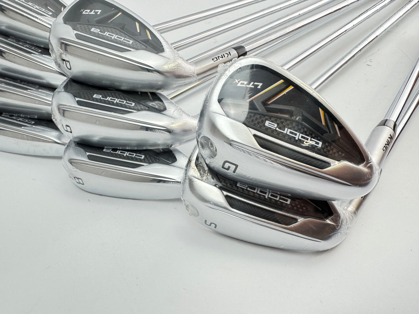 Cobra LTDx Irons Left Handed 4-PW+GW+SW KBS Tour 90 Regular Steel /New /24704