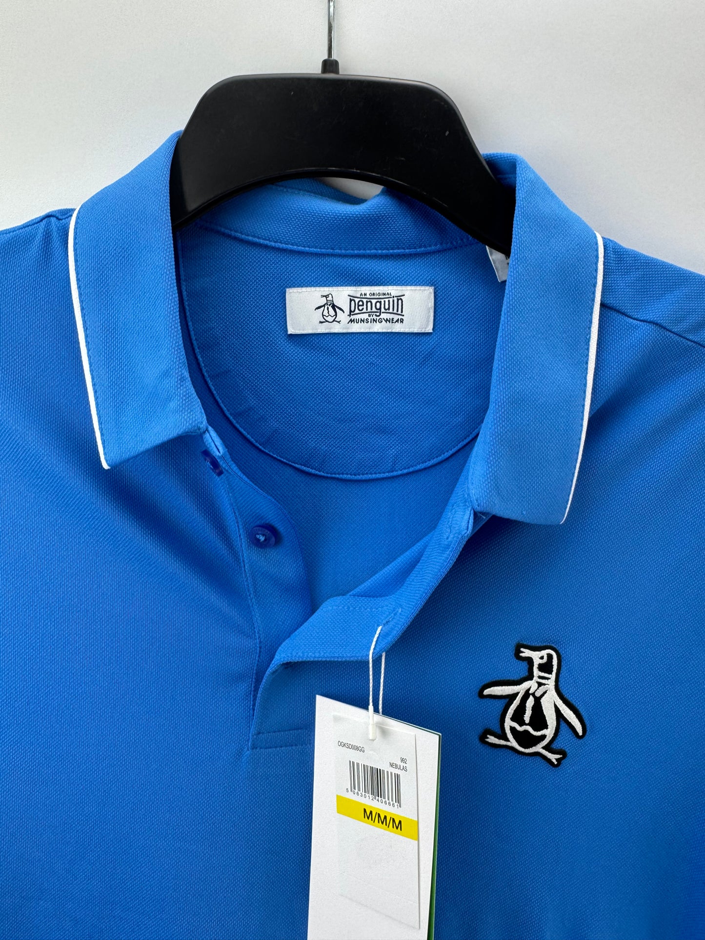 Original Penguin Golf Polo Heritage Nebulas Men’s UK Medium /24641
