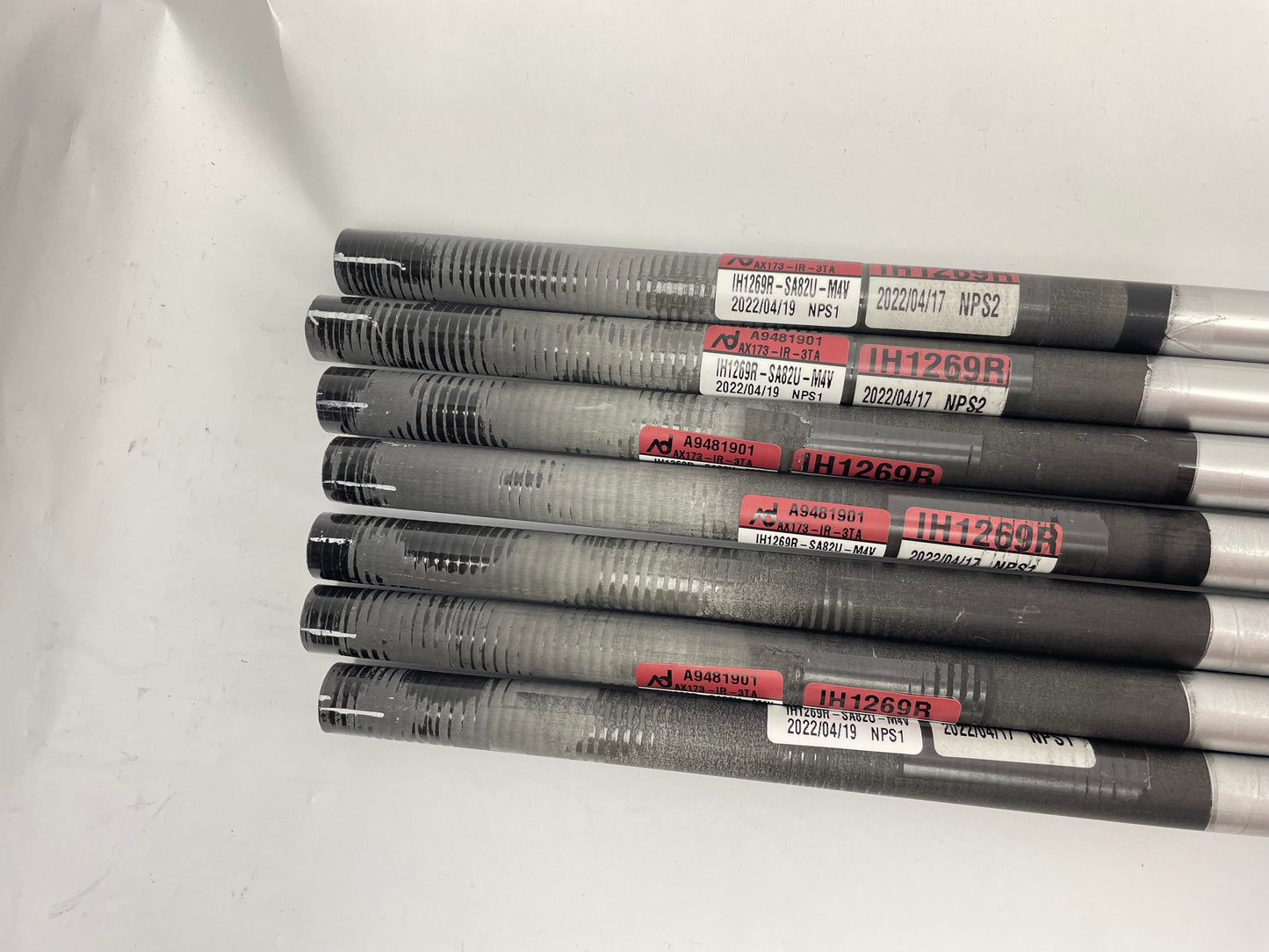 Aldila Ascent Iron Shaft Set (7) 65HY Regular Flex Graphite 42 /0.370 /Brand New