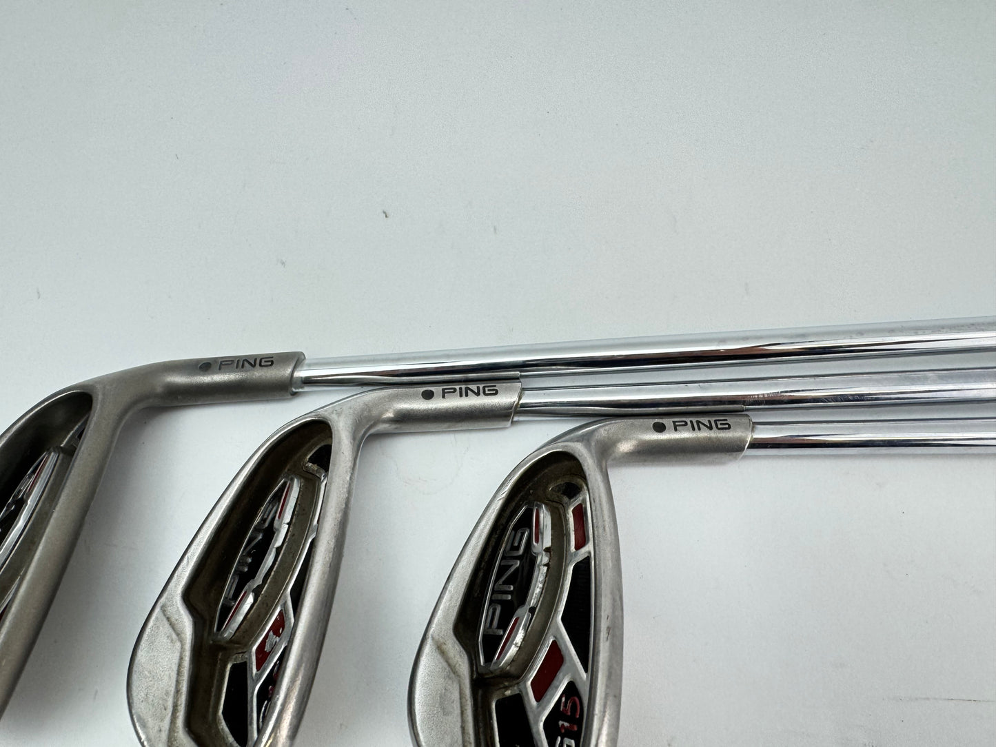 Ping G15 Wedge Set PW/GW/SW Black Dot Regular Steel /New Grips /26996