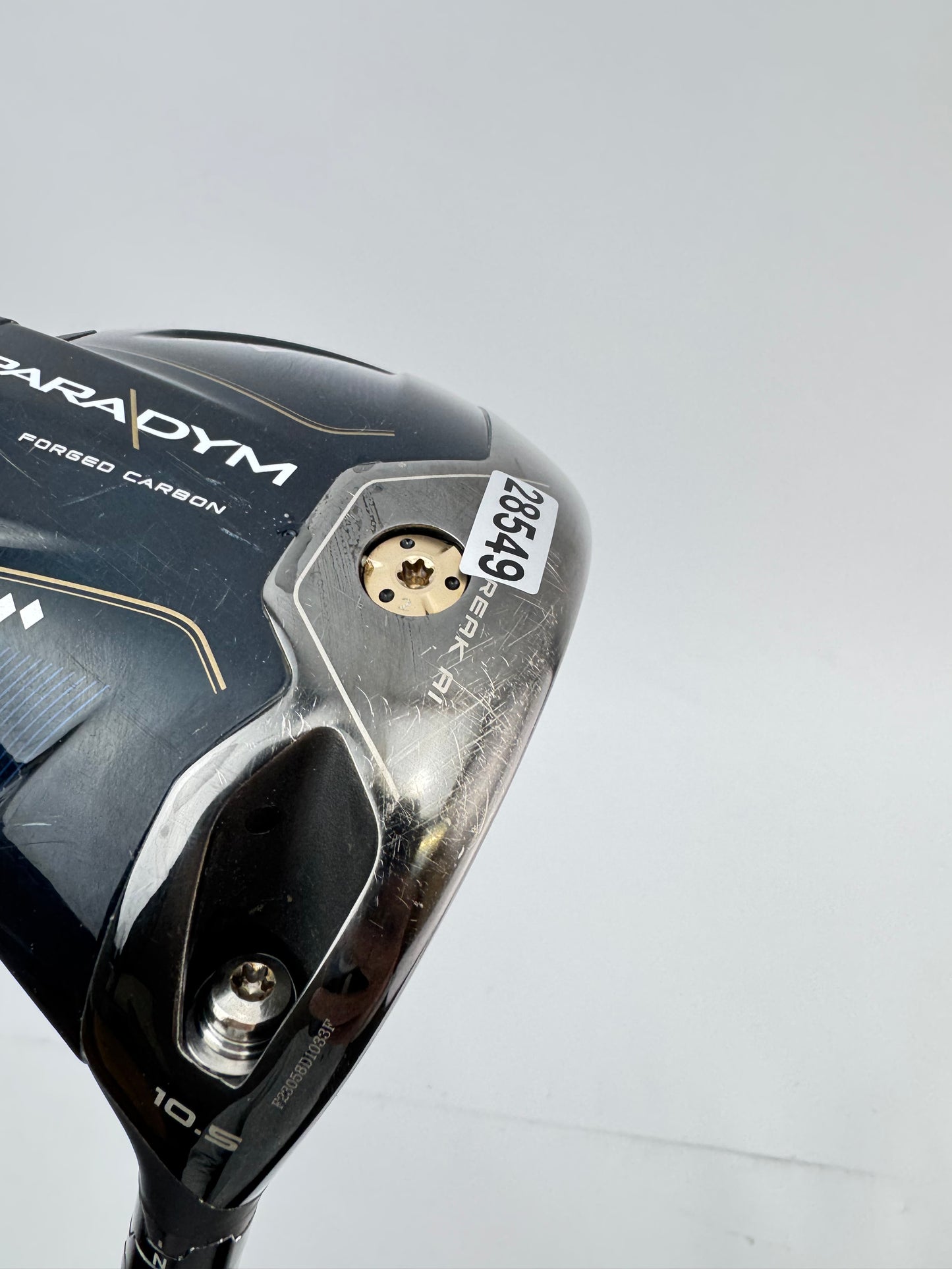 Callaway Paradym Driver Triple Diamond 10.5* Accra FX M5 X Flex Graphite /28549