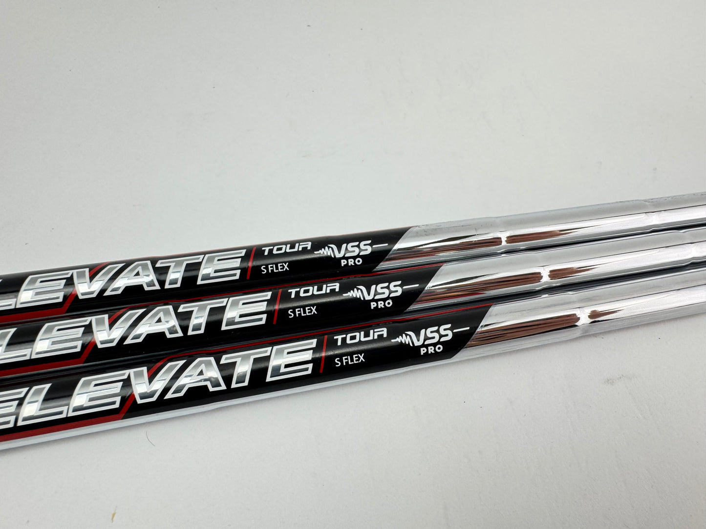 Elevate Tour 120 Wedge Shaft Set (3) Vss Pro Stiff Flex Steel 0.355 Taper /25543
