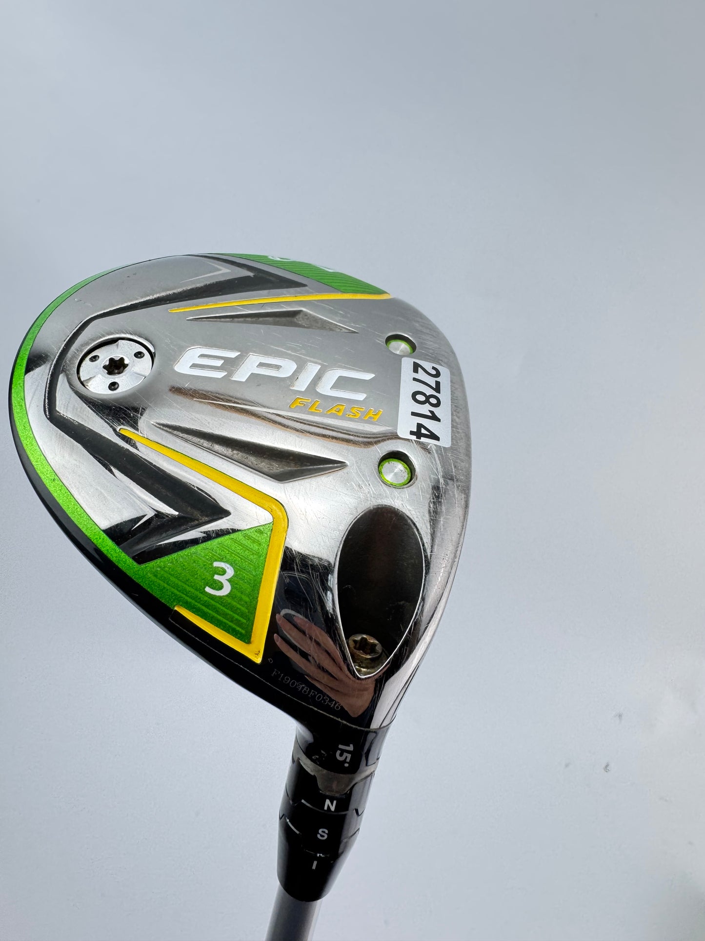 Callaway Epic Flash 3 Wood 15* Aldila Ascent 50 Senior Graphite /Right /27814