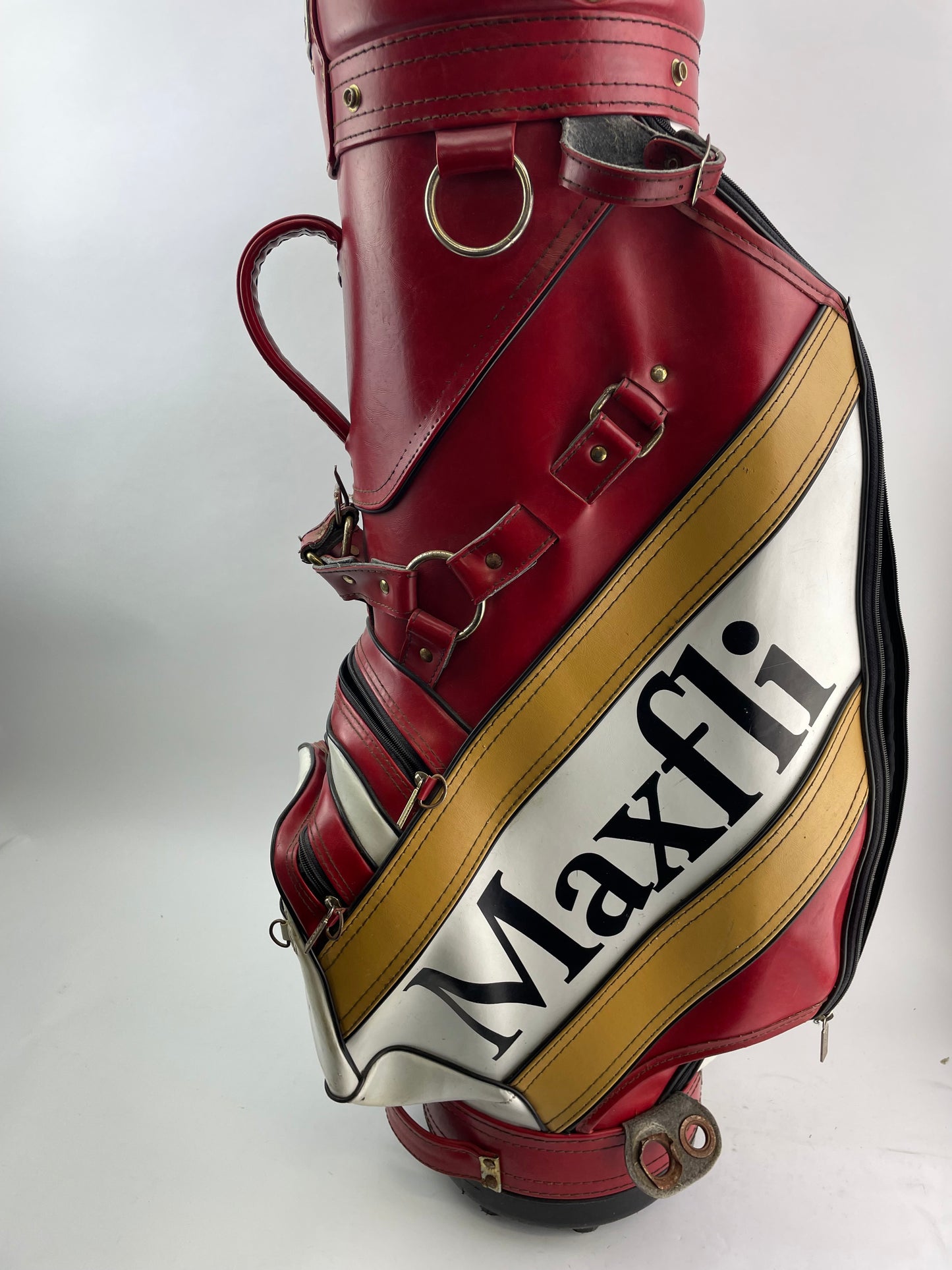 Mens Golf Package Set 12 Clubs Maxfli Regular Steel /Right /New Grips /Cart Bag