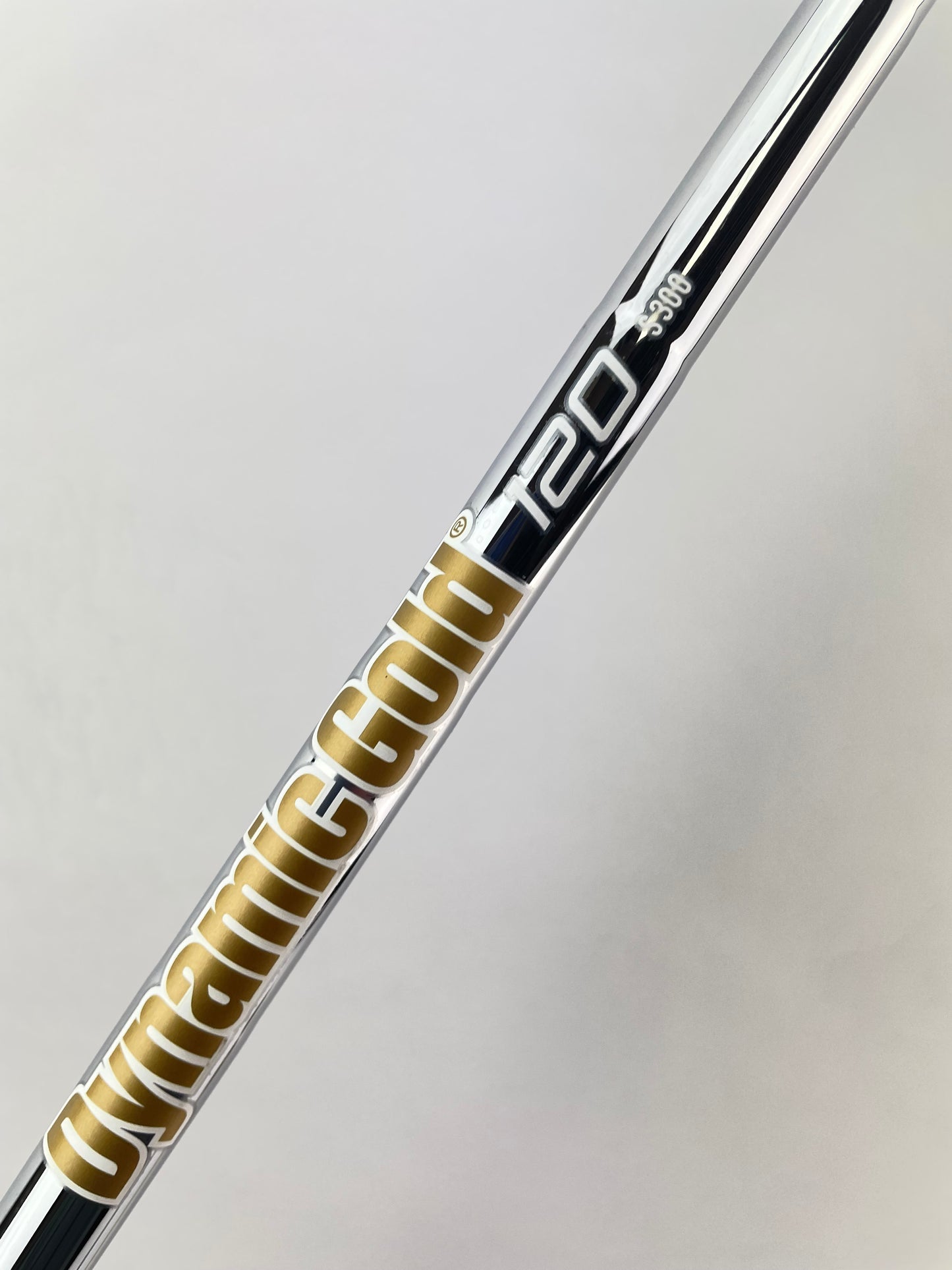 Dynamic Gold 120 Iron Shaft S300 Stiff Flex Steel 35.75” /0.355 Tapered /24521