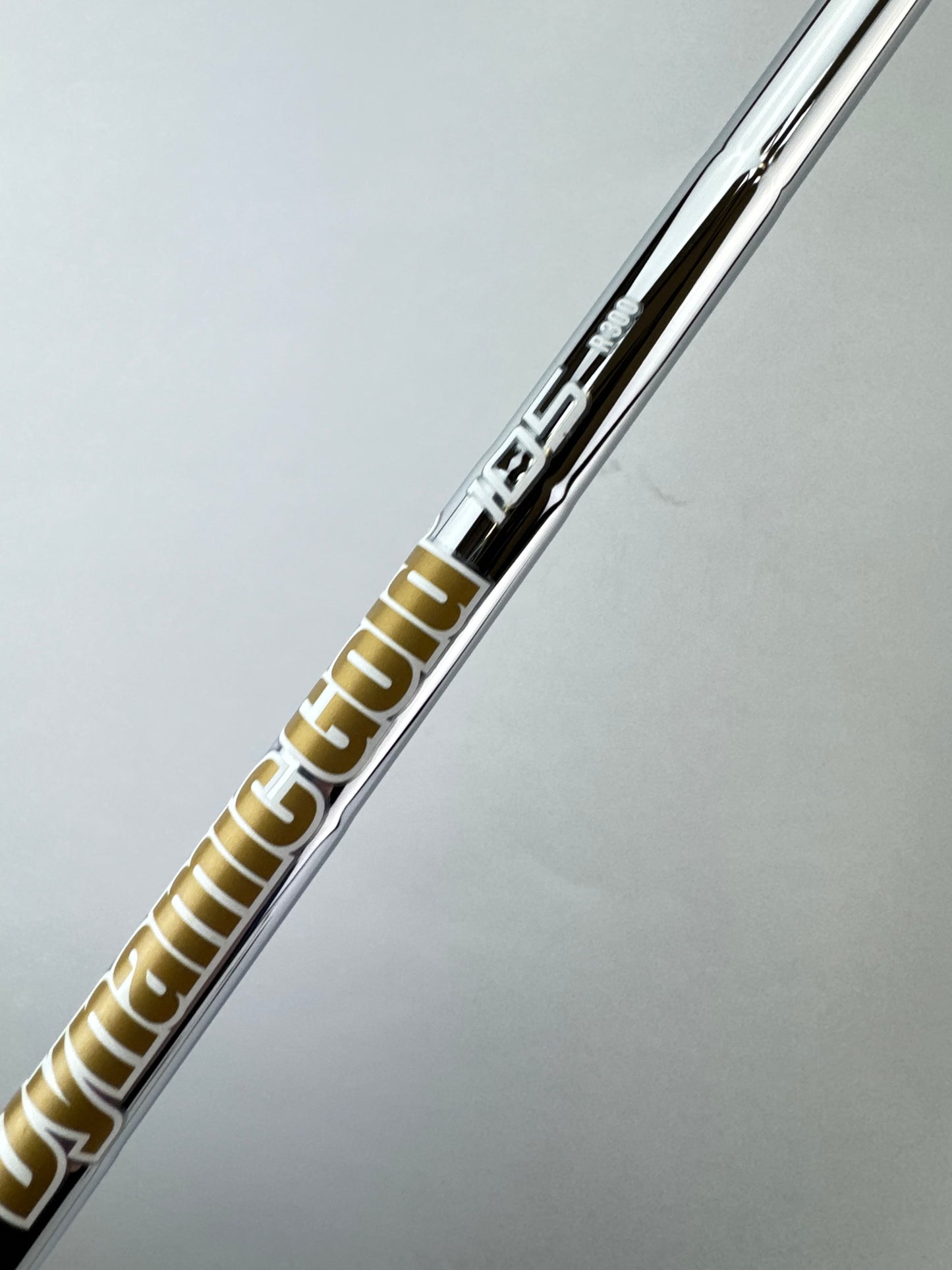 Dynamic Gold 105 Iron Shaft R300 Regular Flex Steel 36” /0.355 Tapered /23386